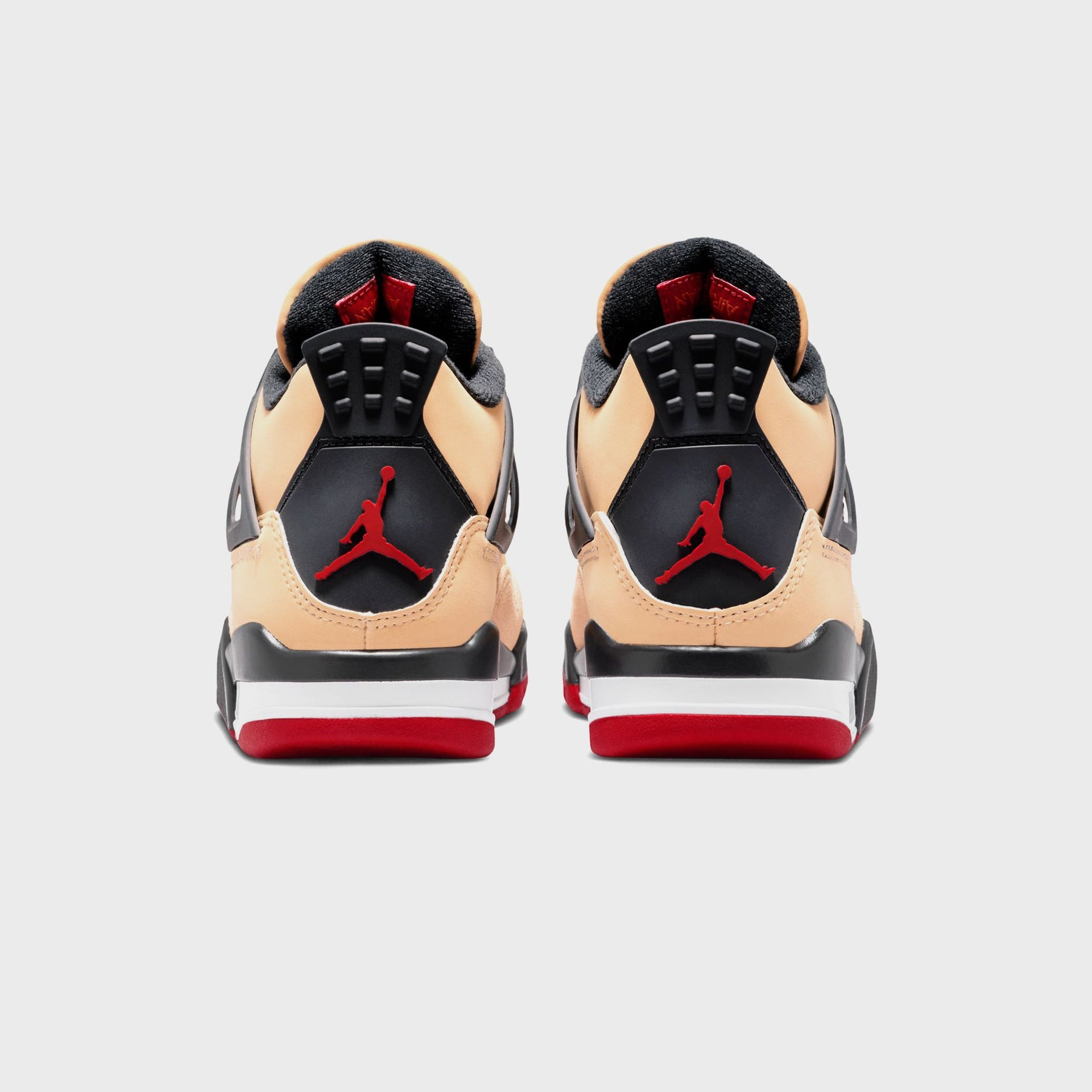Jordan GS Air Jordan 4 Retro - Sesame / Fire Red / Black / White