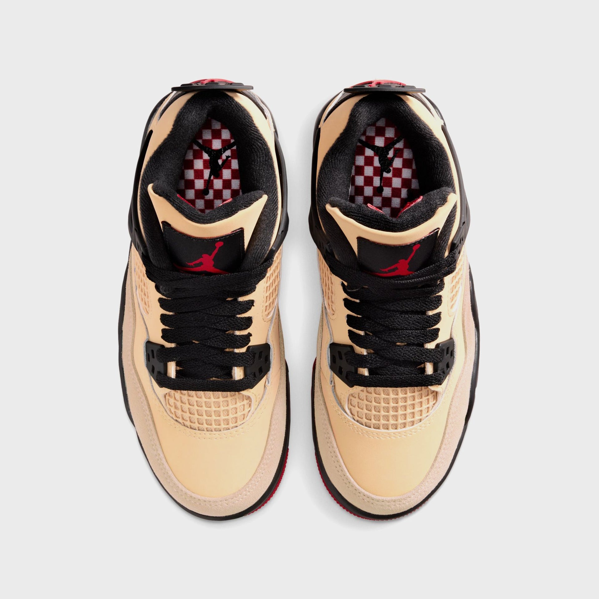 Jordan GS Air Jordan 4 Retro - Sesame / Fire Red / Black / White