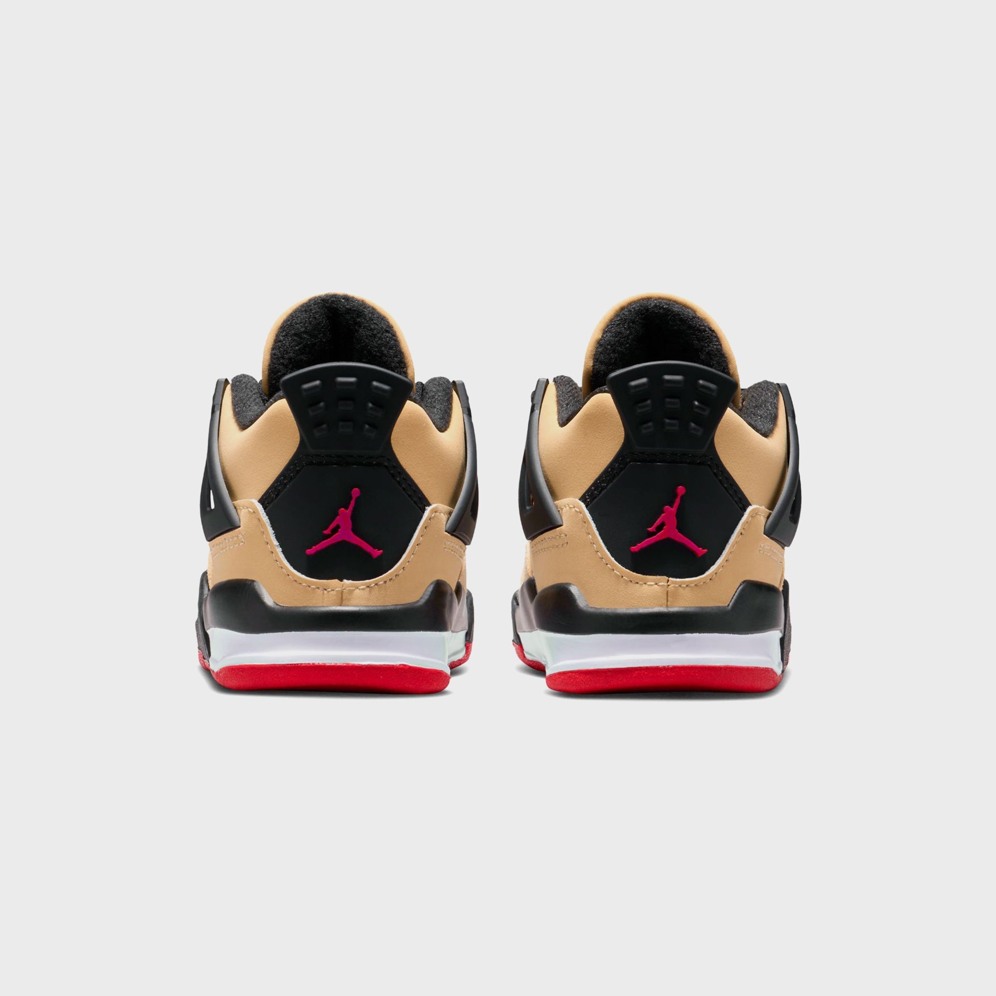 Jordan TD Air Jordan 4 Retro - Sesame / Fire Red / Black / White