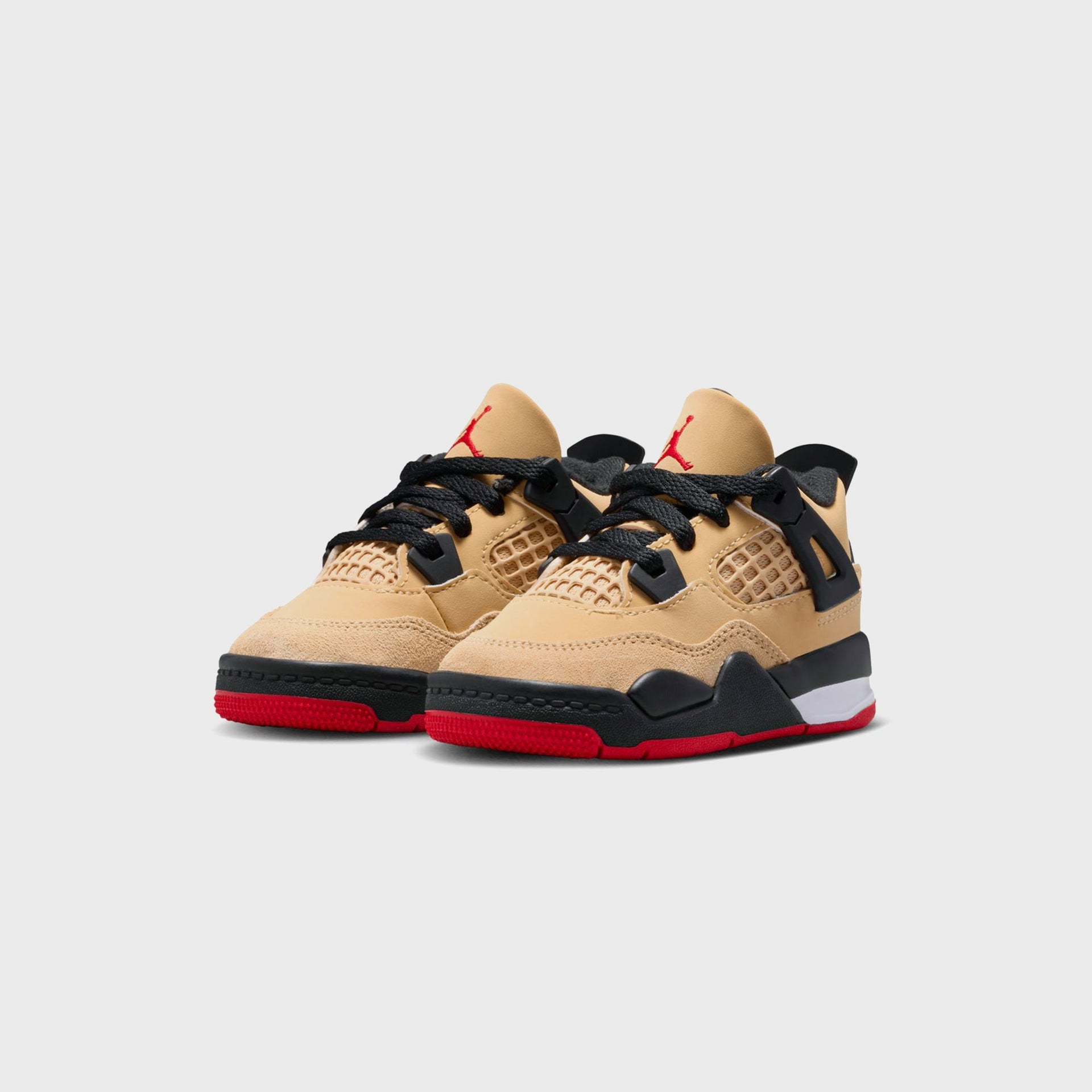 Jordan TD Air Jordan 4 Retro - Sesame / Fire Red / Black / White