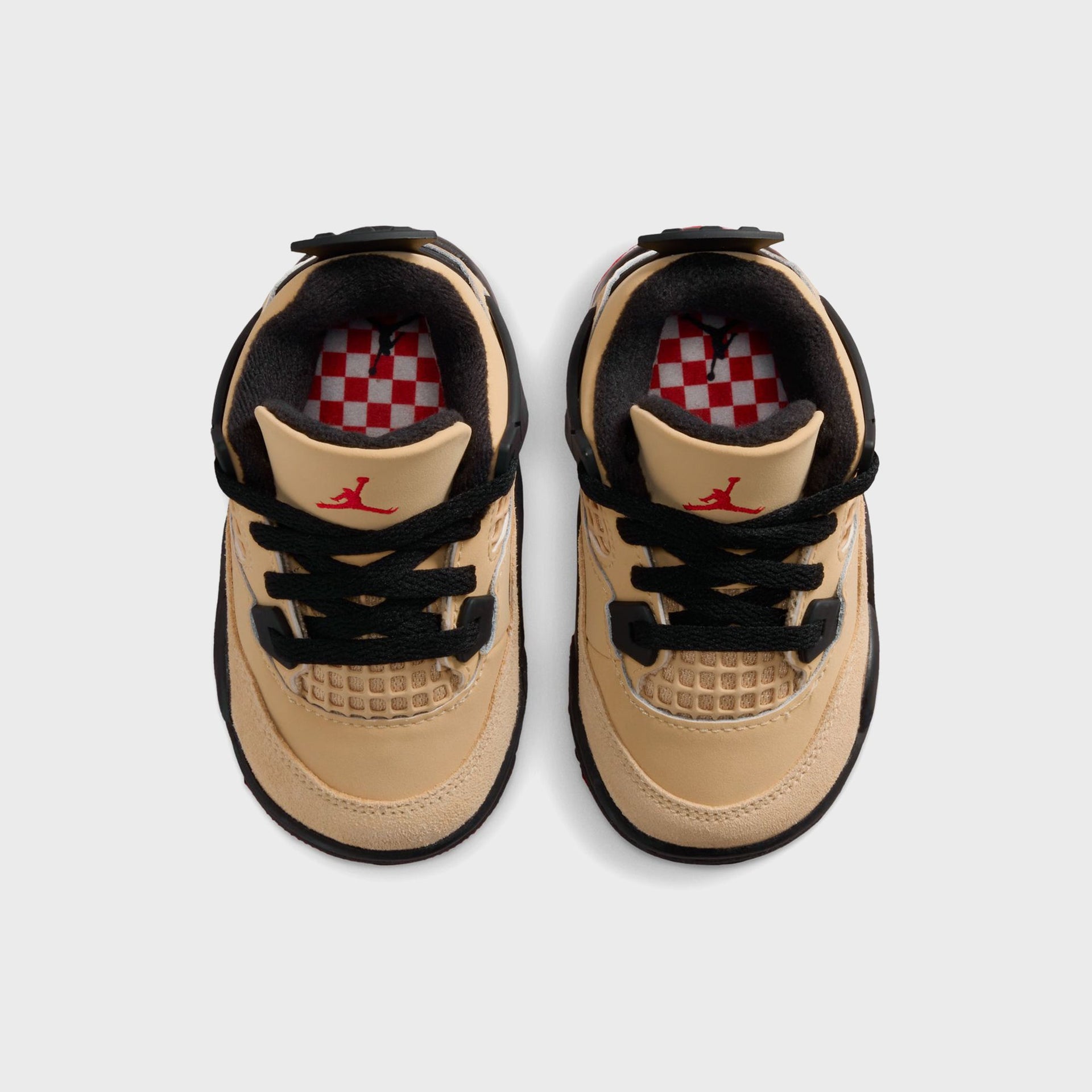 Jordan TD Air Jordan 4 Retro - Sesame / Fire Red / Black / White