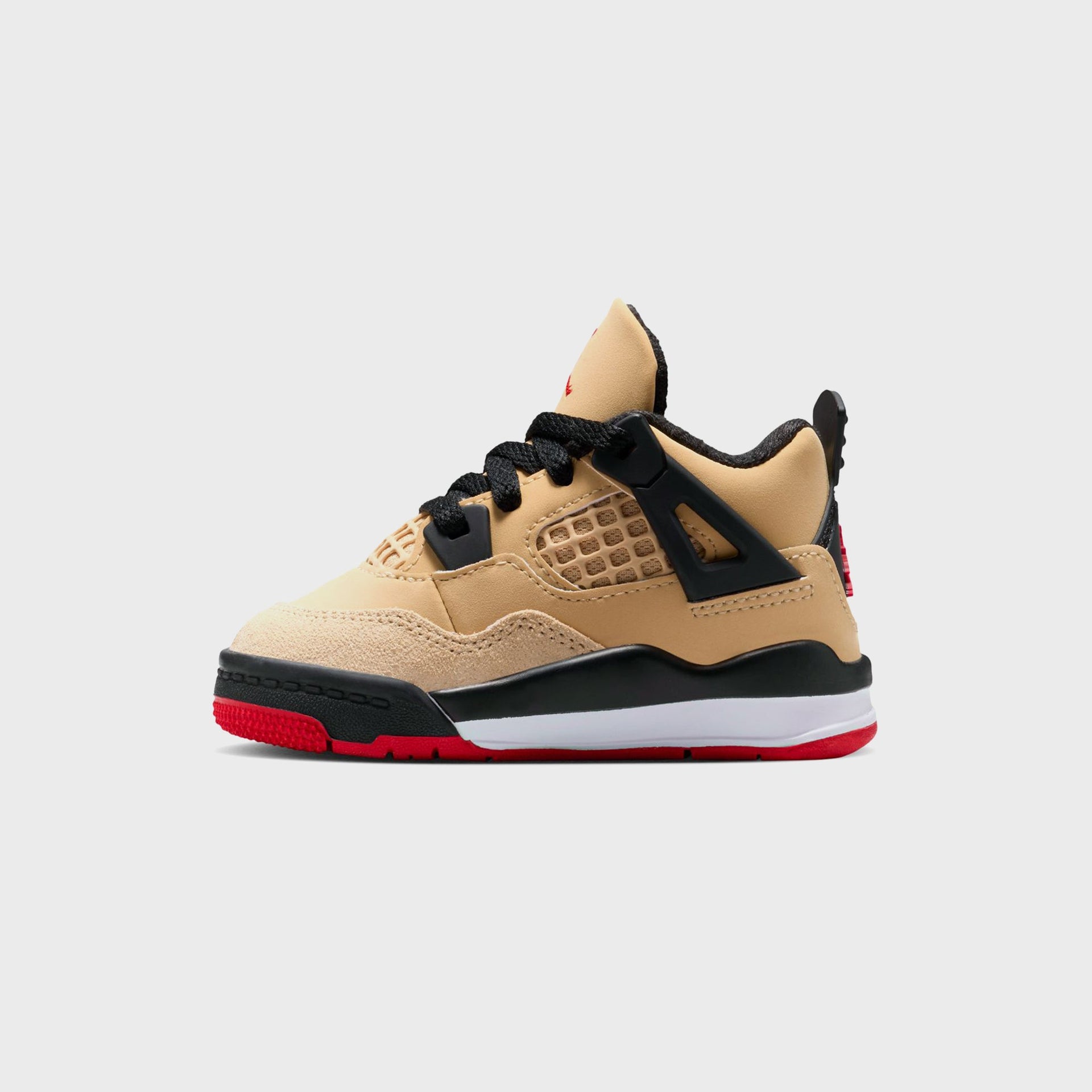 Jordan TD Air Jordan 4 Retro - Sesame / Fire Red / Black / White