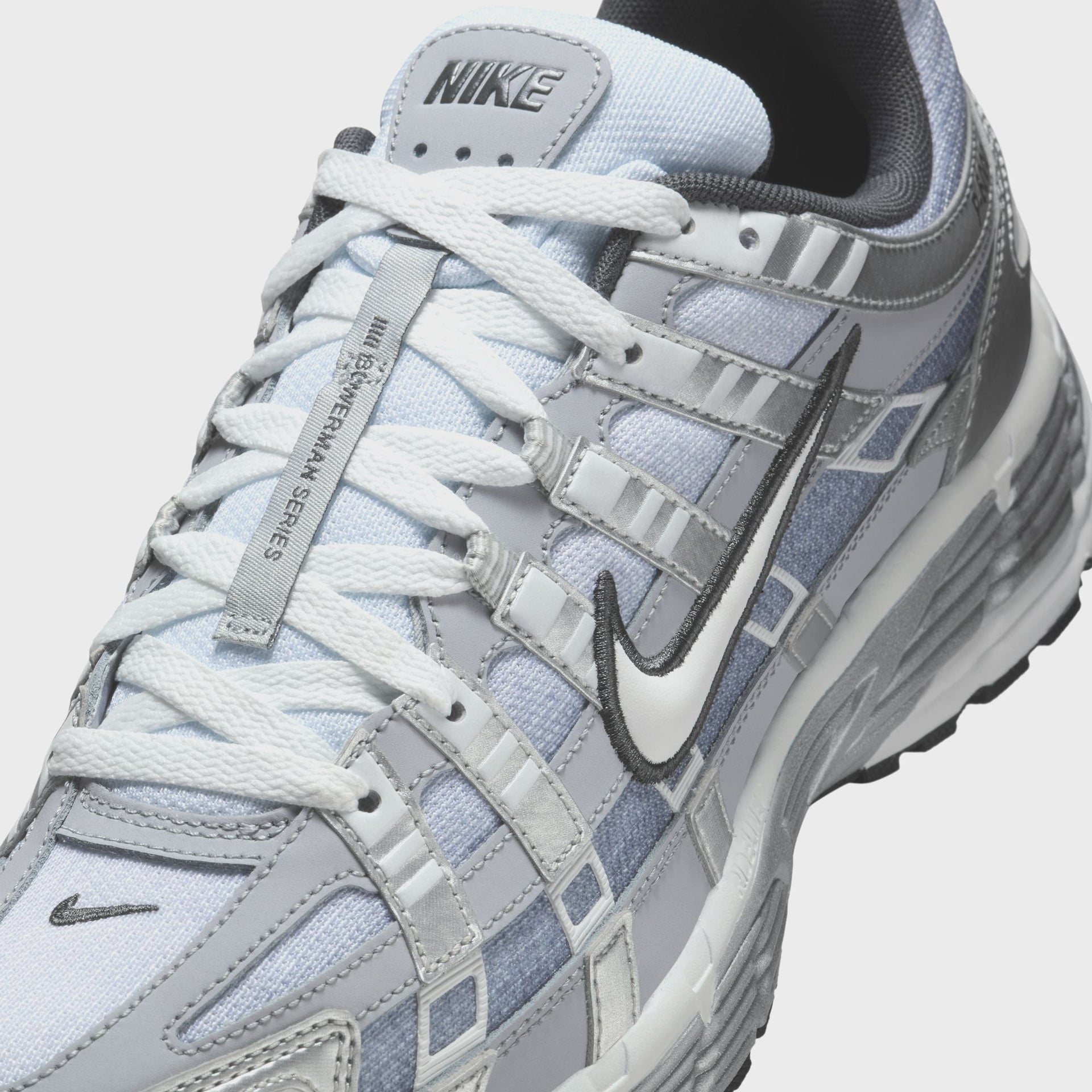 Nike P-6000 - Metallic Silver / Summit White / Wolf Grey