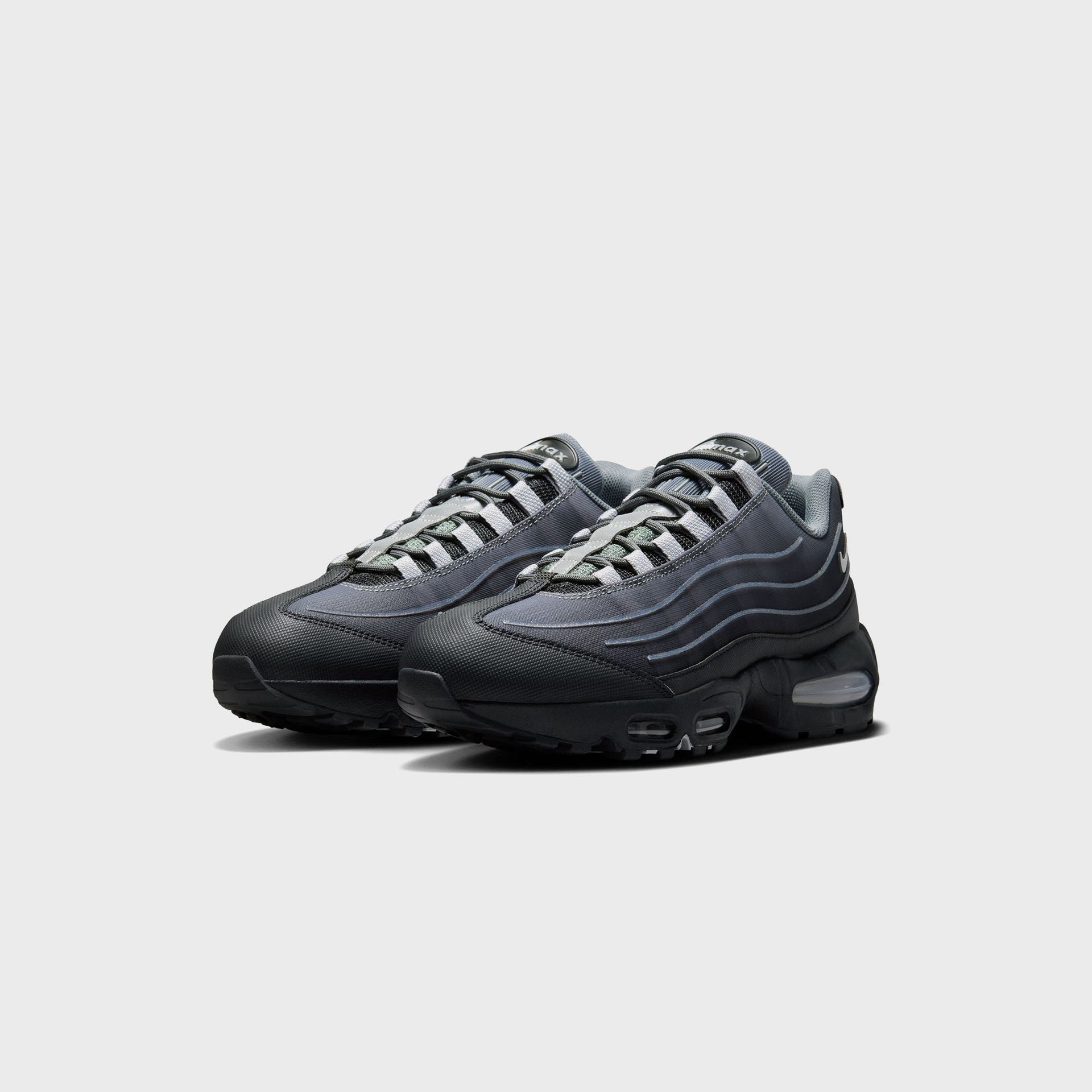 Nike Air Max Big Bubble - Black / Wolf Grey / Smoke Grey / Metallic Silver