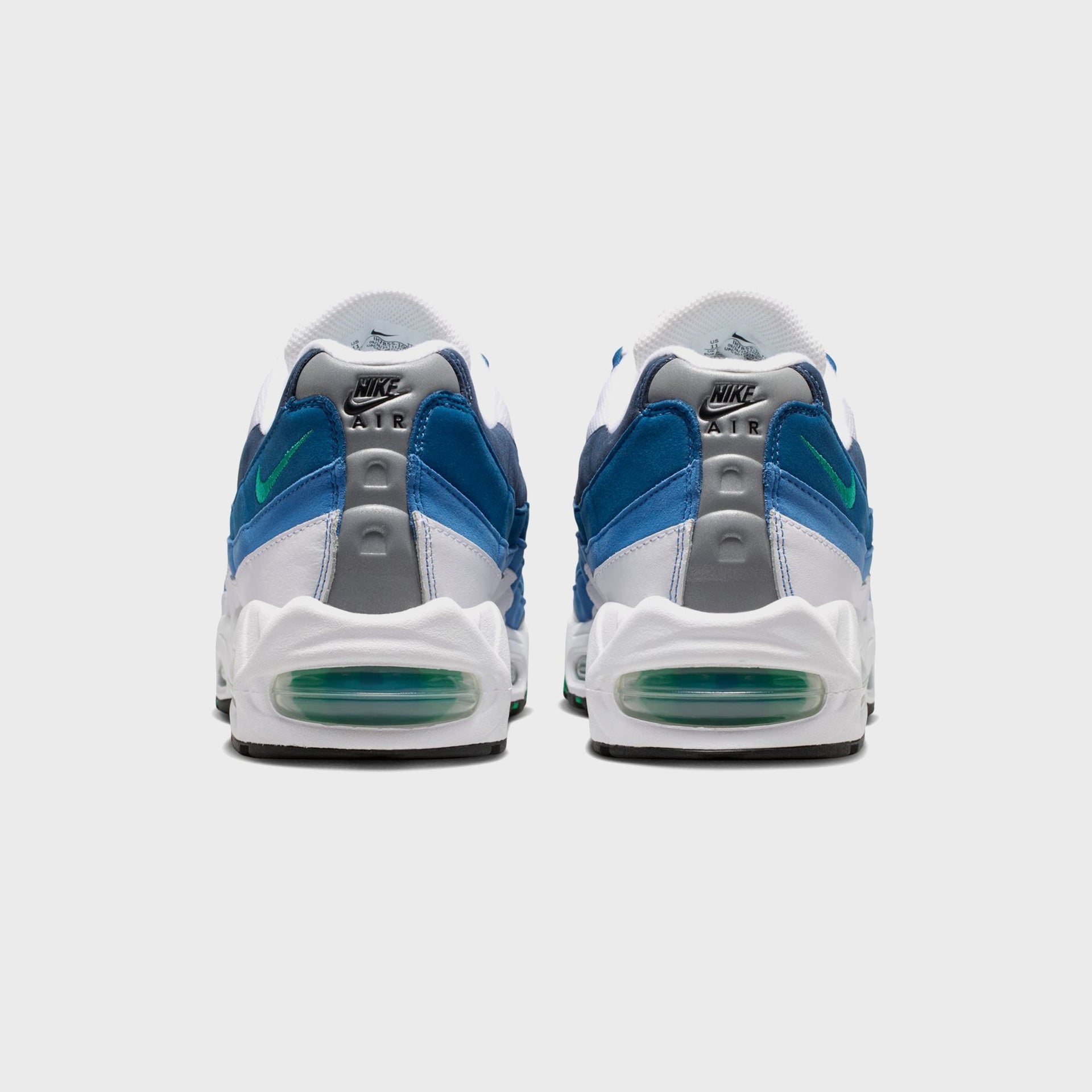 Nike Air Max 95 OG - White / Emerald Green / Lake Blue