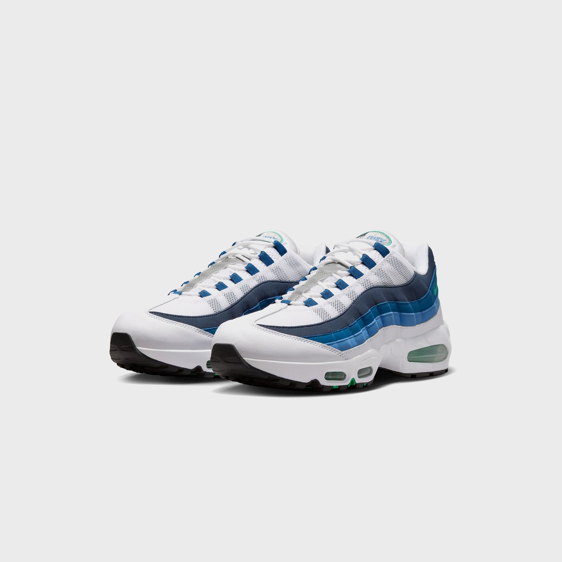 Nike Air Max 95 OG - White / Emerald Green / Lake Blue