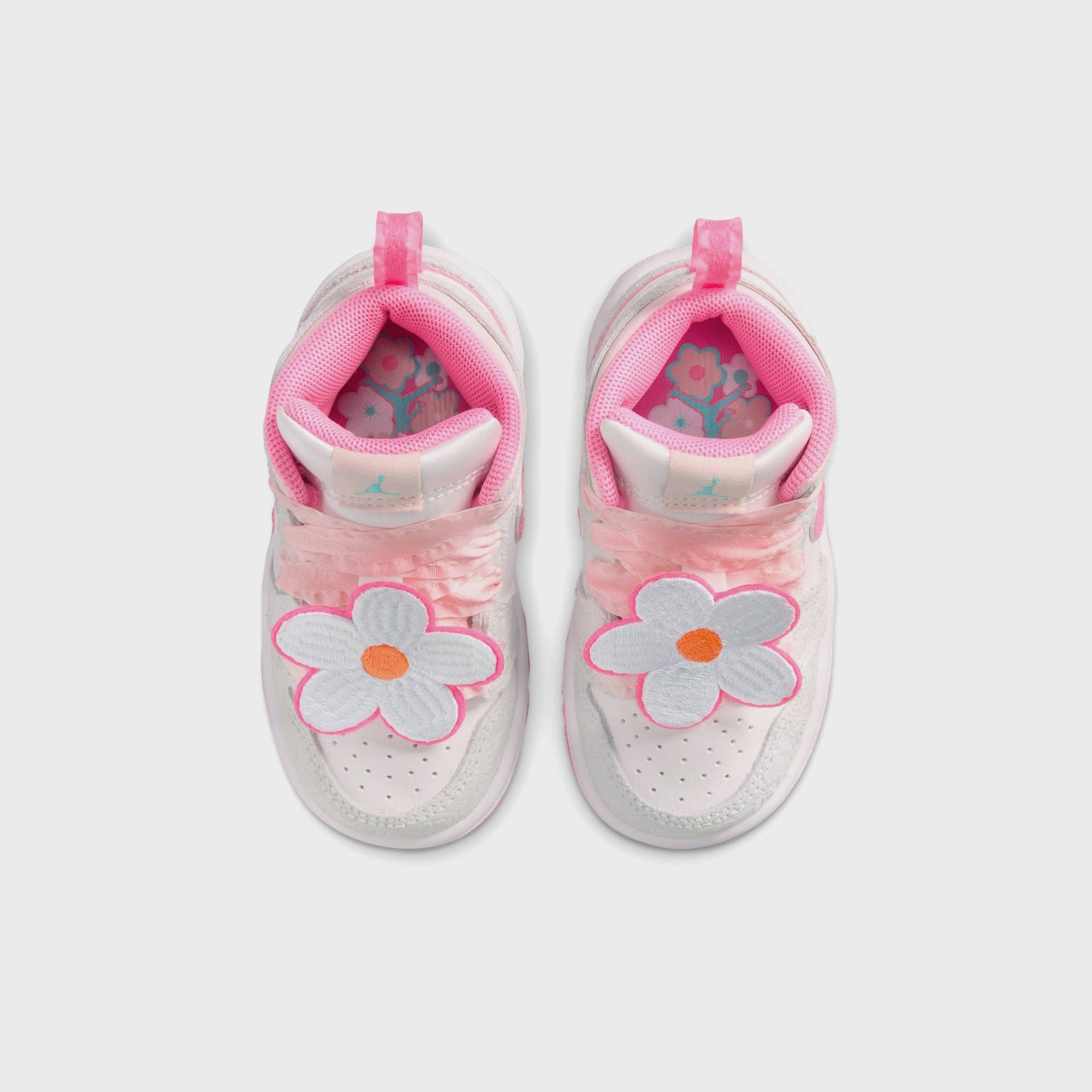 Jordan TD Jordan 1 Mid SE - Vast Grey / Pearl Pink / Pink Bloom / Pink Glow