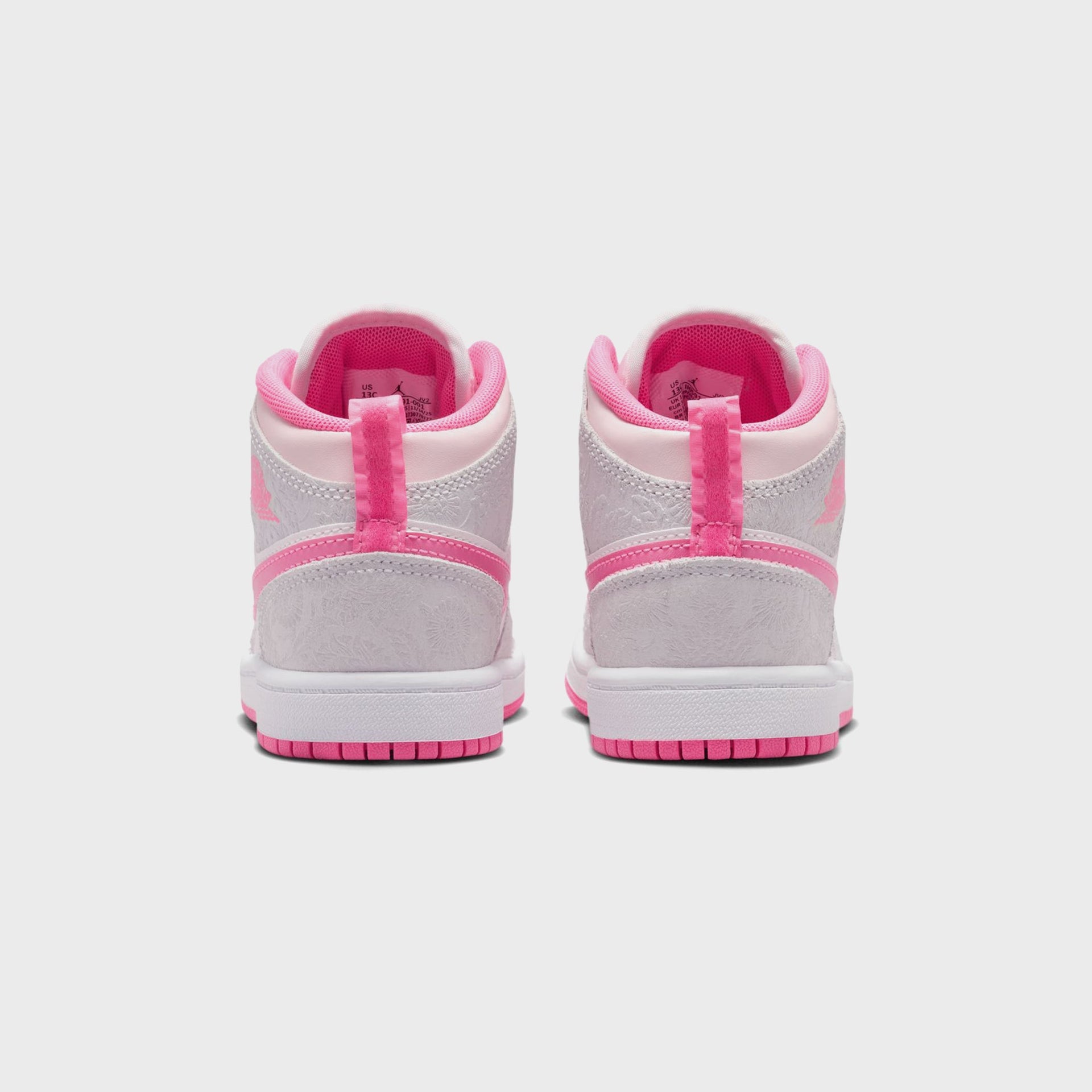 Jordan PS Jordan 1 Mid SE - Vast Grey / Pearl Pink / Pink Bloom / Pink Glow