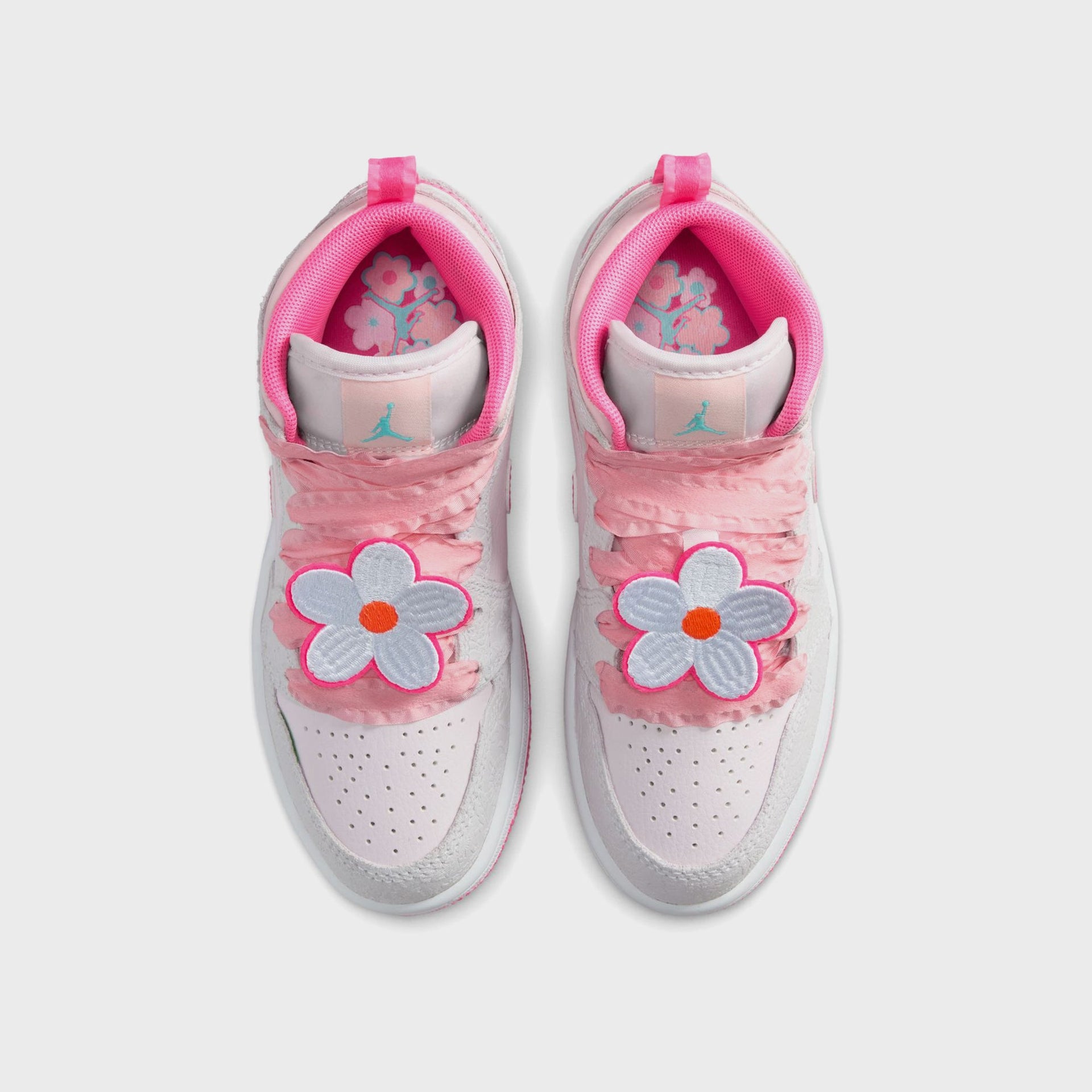 Jordan PS Jordan 1 Mid SE - Vast Grey / Pearl Pink / Pink Bloom / Pink Glow