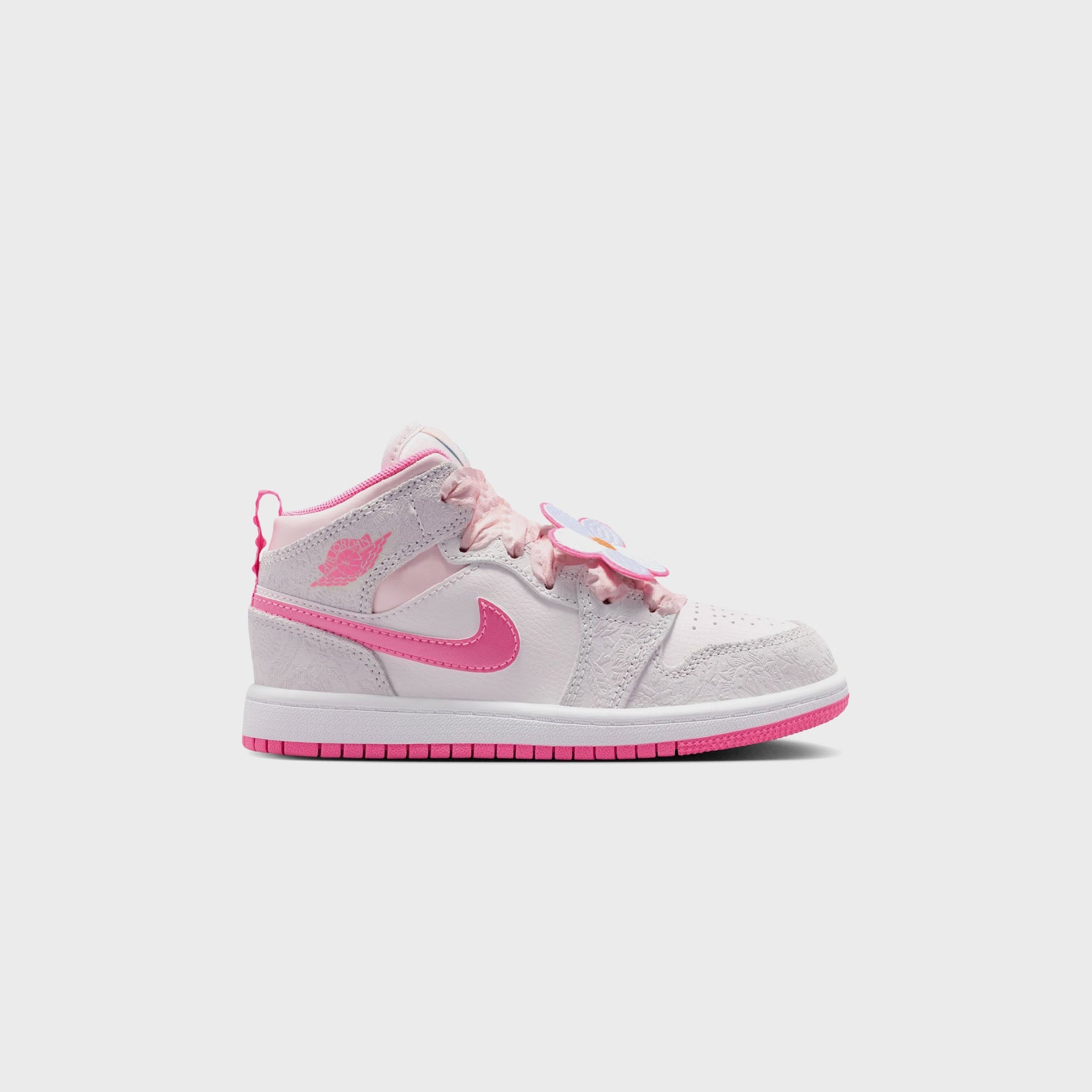 Jordan PS Jordan 1 Mid SE - Vast Grey / Pearl Pink / Pink Bloom / Pink Glow