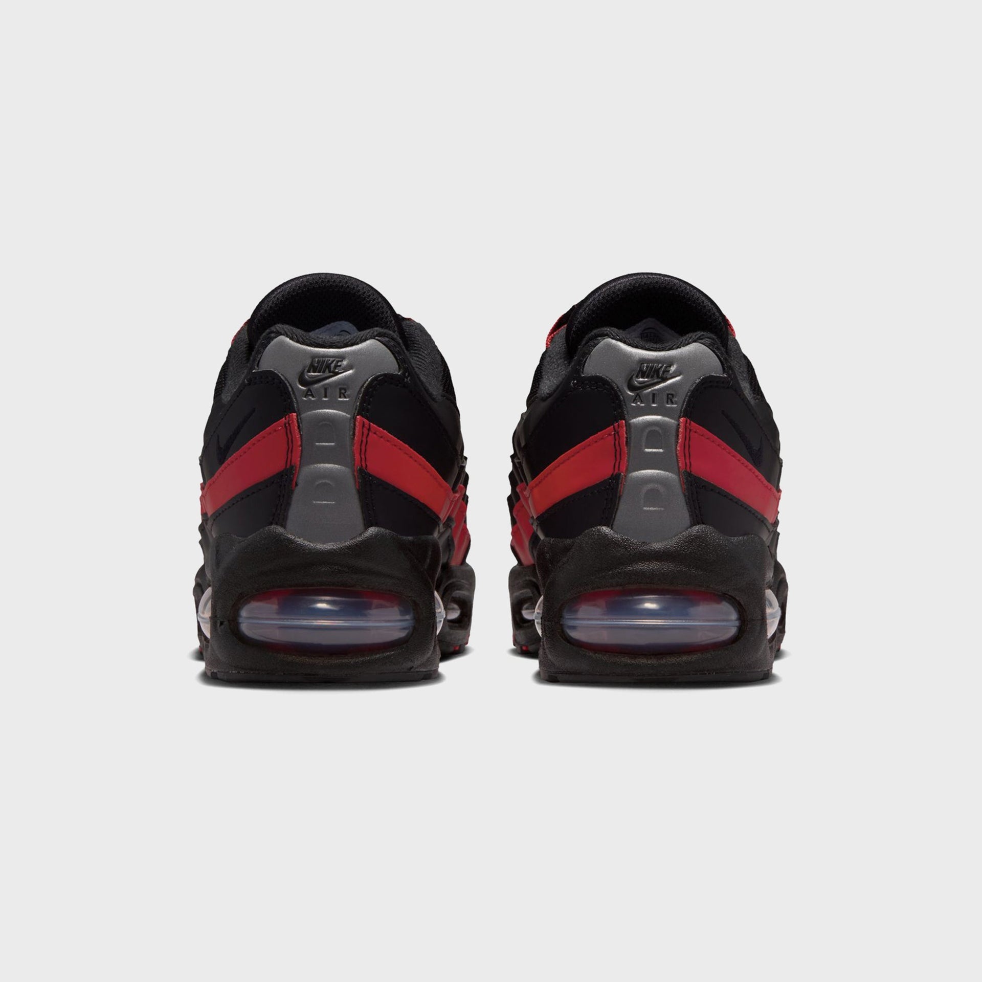 Nike GS Air Max 95 Recraft - Black / Team Crimson / Wolf Grey