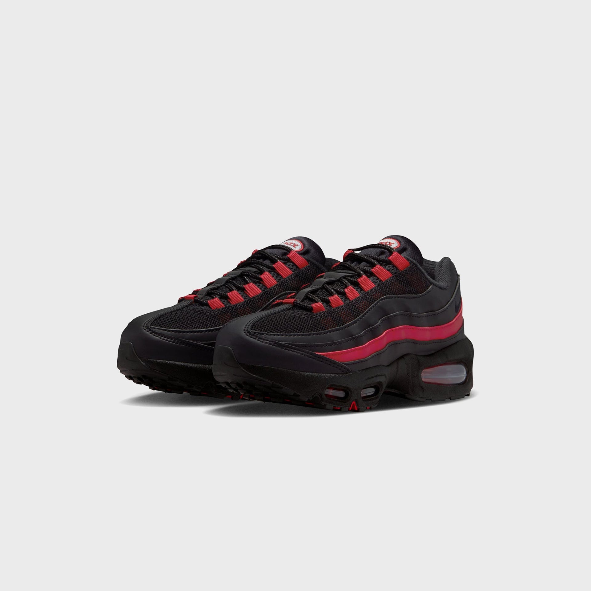 Nike GS Air Max 95 Recraft - Black / Team Crimson / Wolf Grey