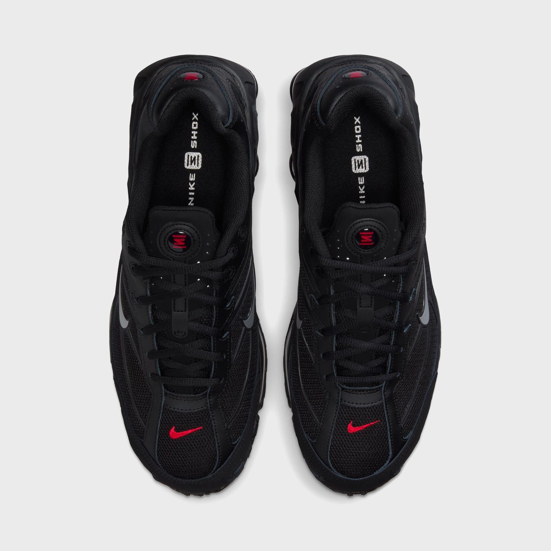 Nike Shox Ride 2 - Black / Metallic / Medium Ash / University Red