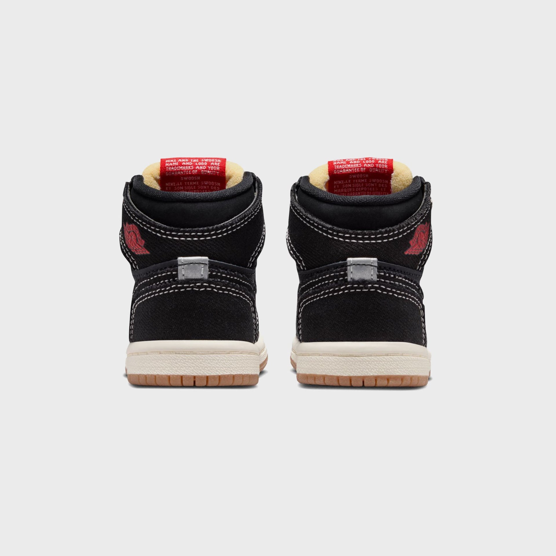 Jordan TD Air Jordan 1 Retro High OG - Black / Sail / Gum / Medium Brown