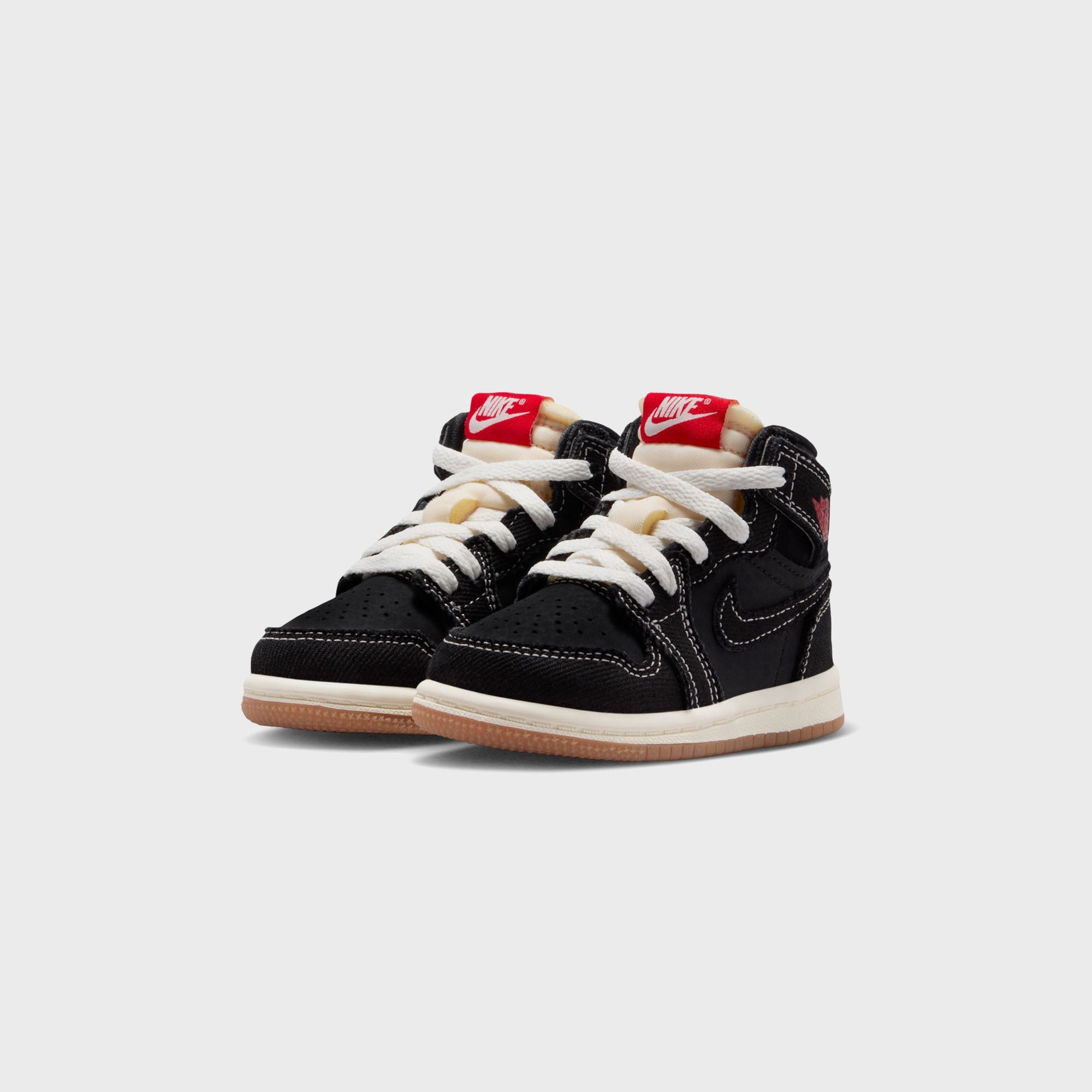Jordan TD Air Jordan 1 Retro High OG - Black / Sail / Gum / Medium