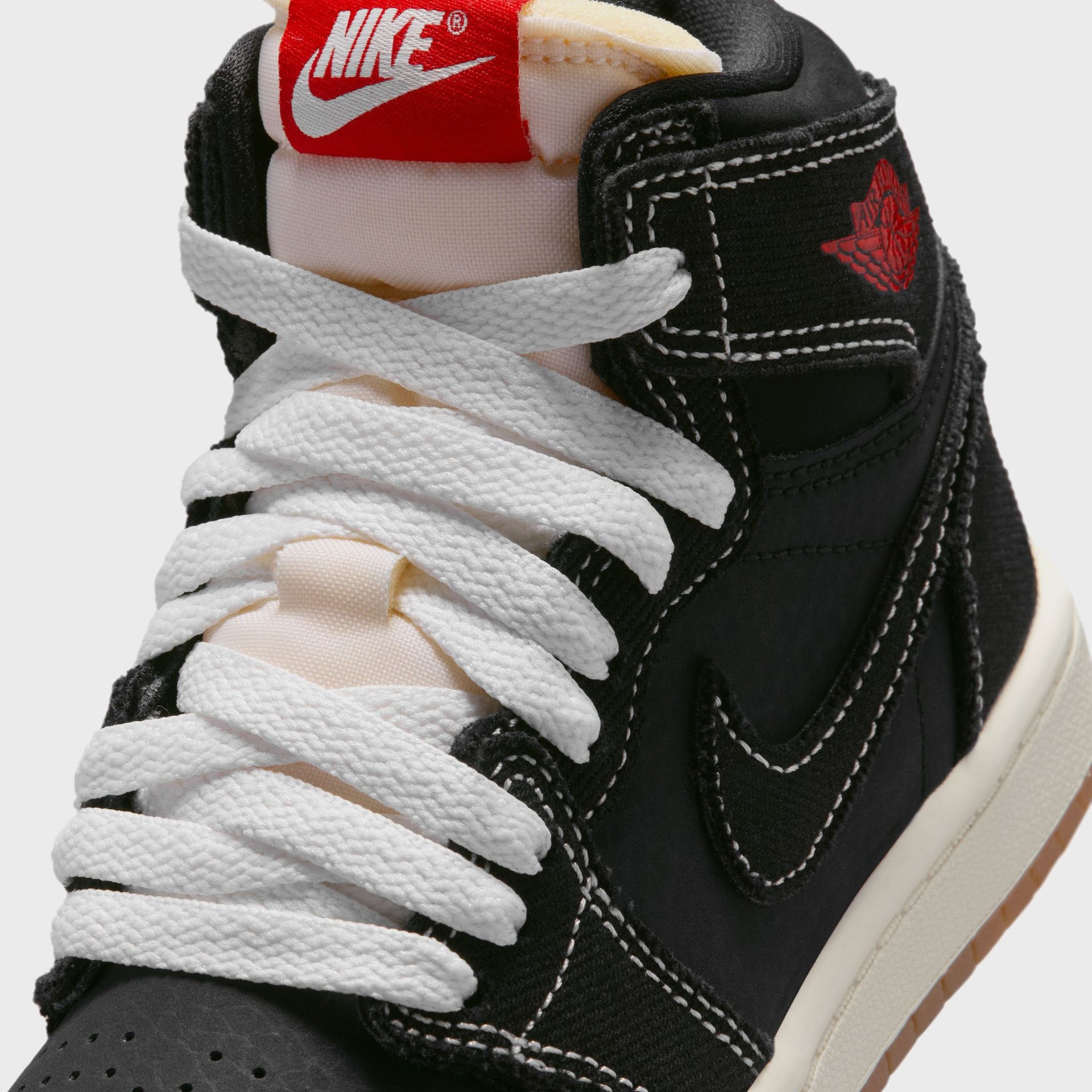 Jordan PS Air Jordan 1 Retro High OG - Black / Sail / Gum / Medium Brown