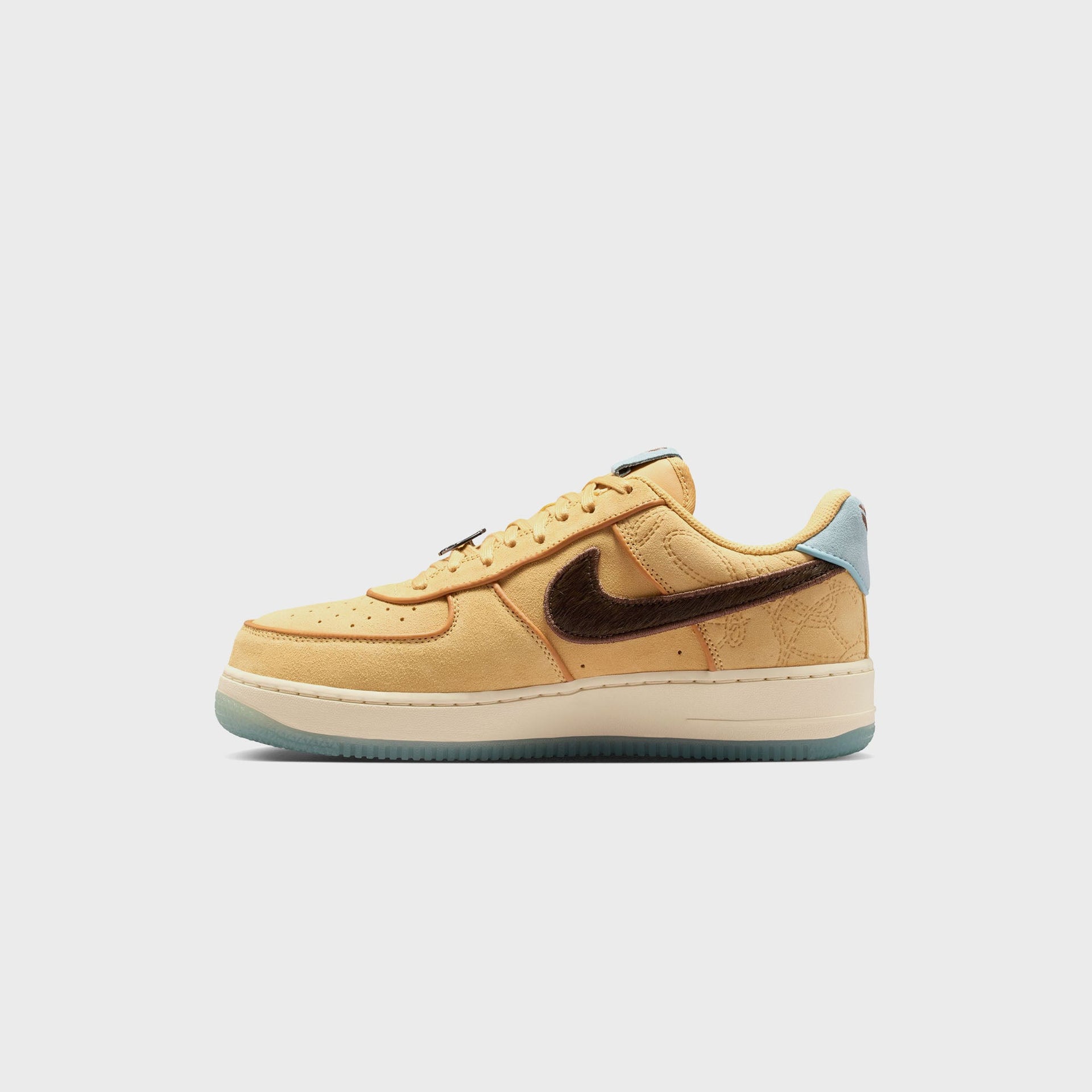 Nike x Kobe Bryant Air Force 1 Low Protro - Twine / Baroque Brown / Flax / Light Cream / Ocean Cube / Metallic Dark Grey