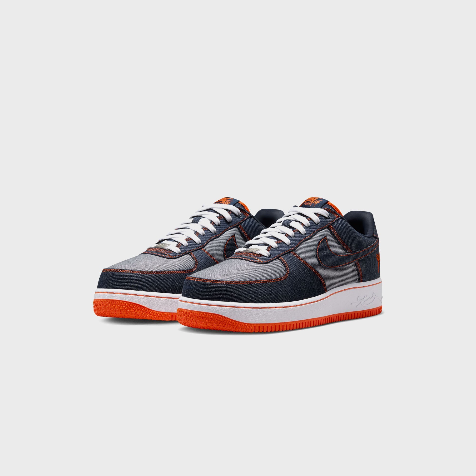 Nike Air Force 1 Low Protro - Obsidian / Safety Orange / White – Kith
