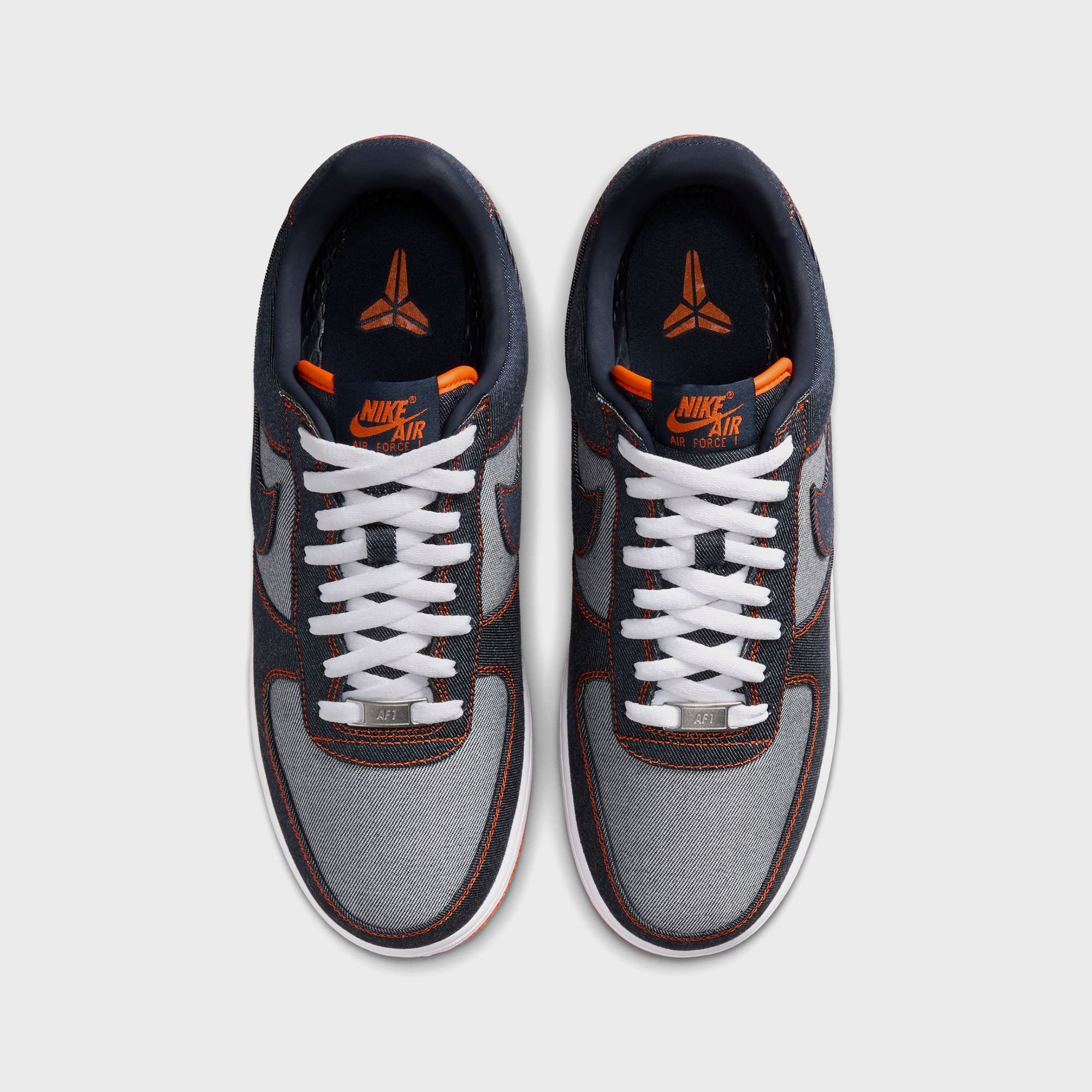Nike Air Force 1 Low Protro - Obsidian / Safety Orange / White – Kith