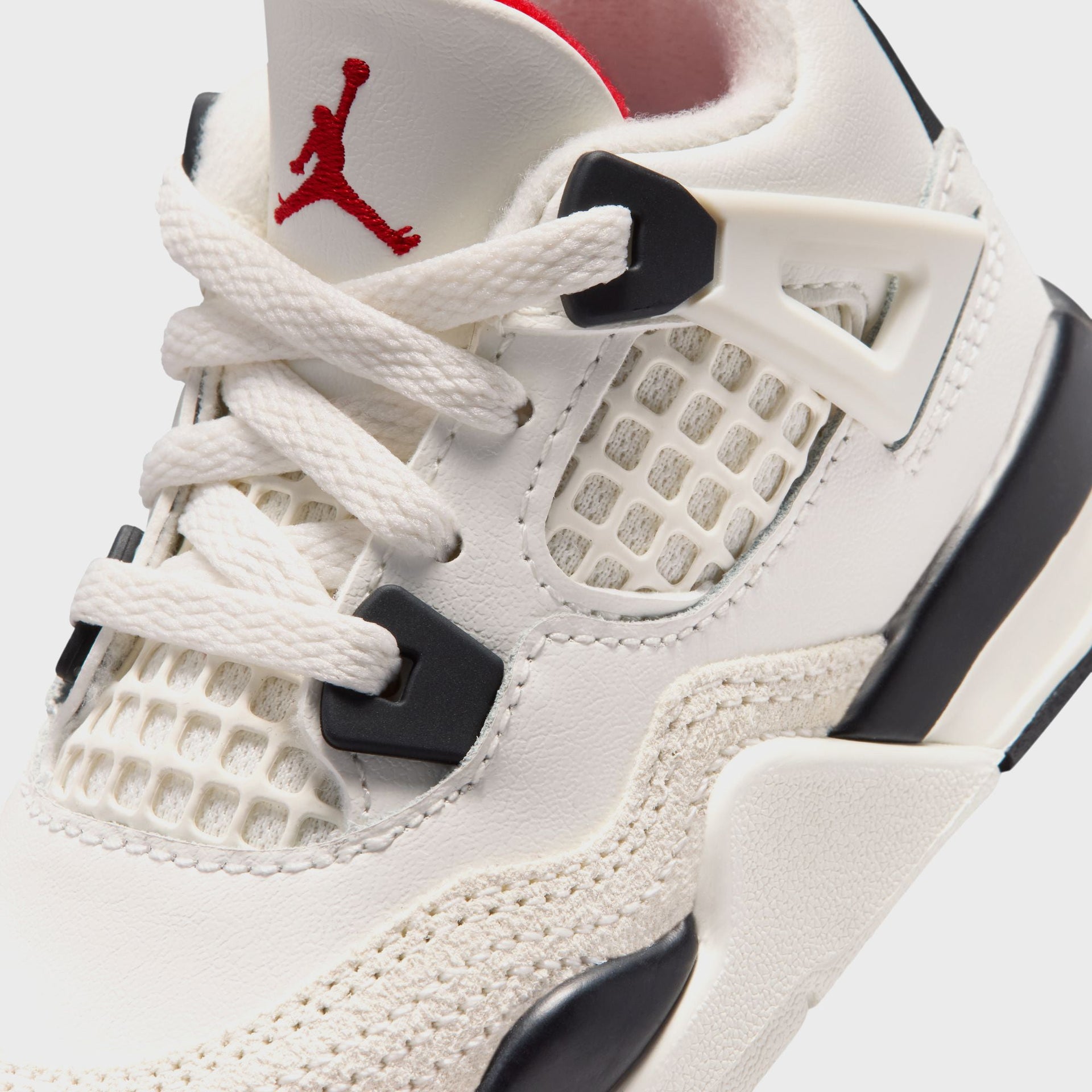 Jordan TD Air Jordan 4 Retro OG - Sail / Black / University Red