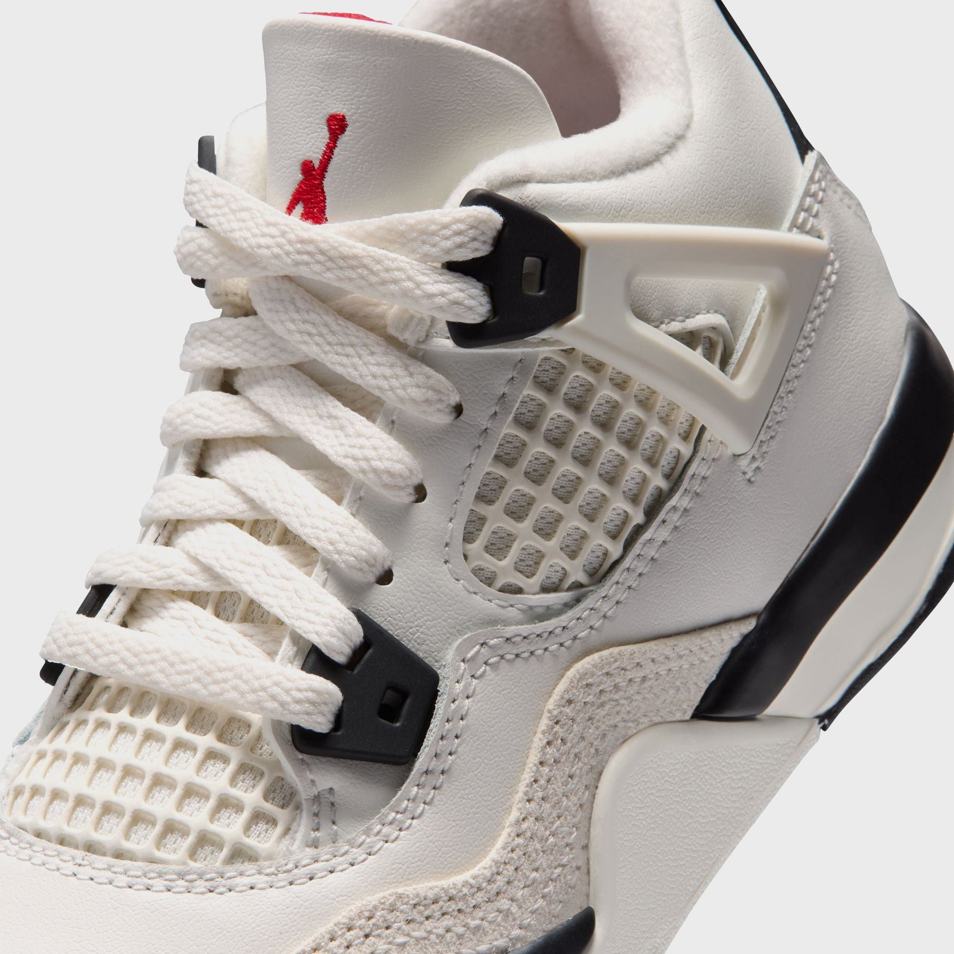 Jordan PS Air Jordan 4 Retro OG - Sail / Black / University Red