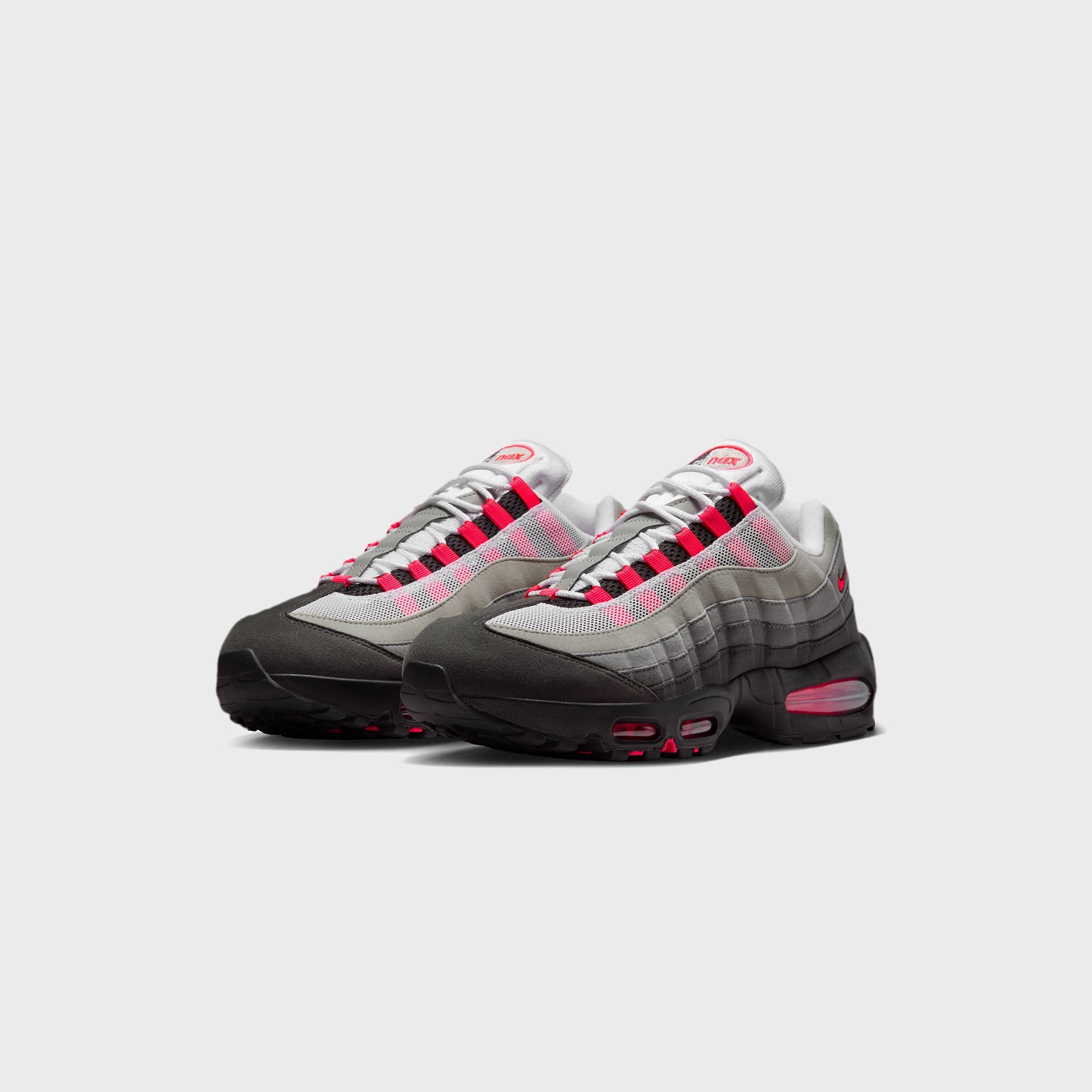 Nike Air Max 95 - Black / Solar Red / Medium Ash / Dark Pewter – Kith