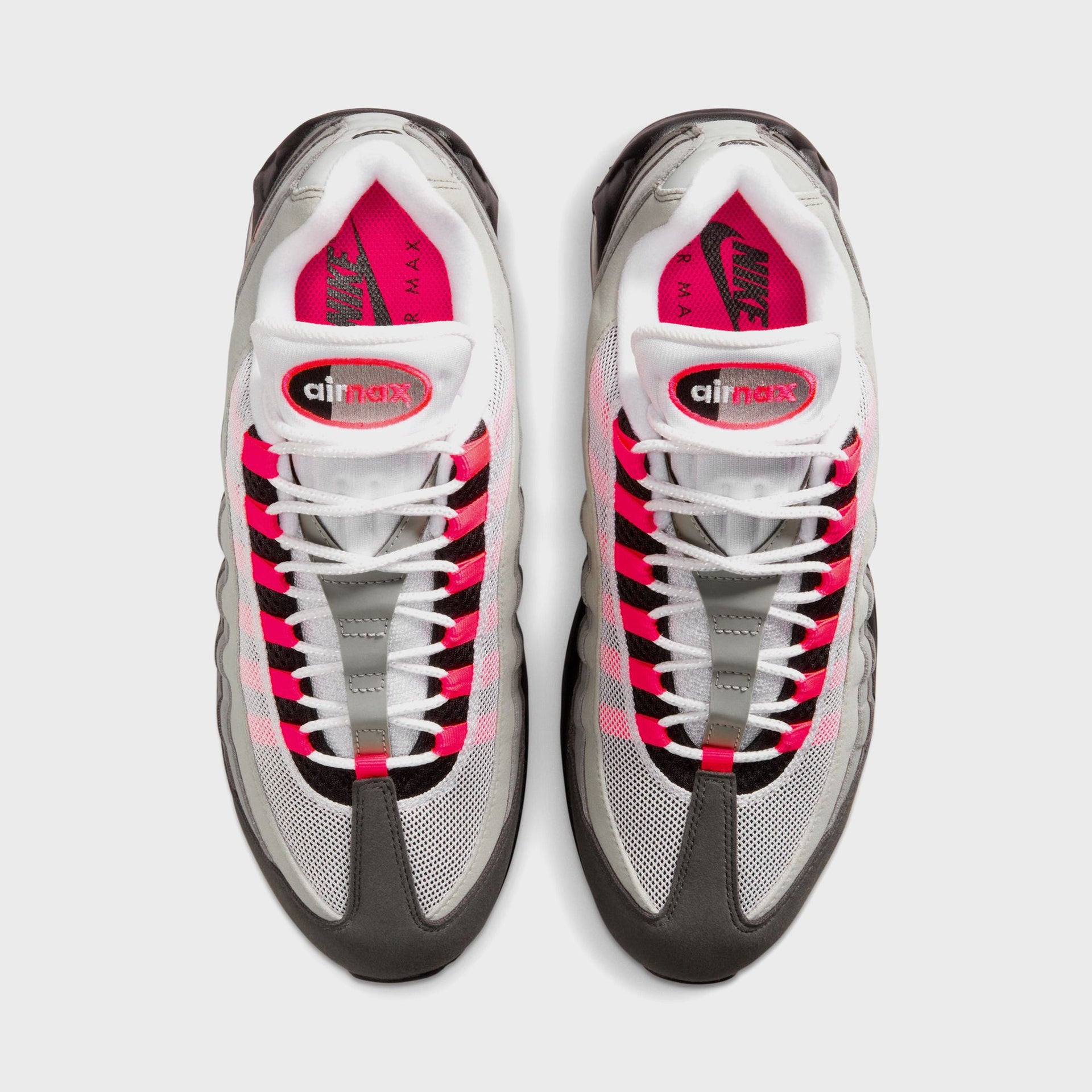 Nike Air Max 95 - Black / Solar Red / Medium Ash / Dark Pewter