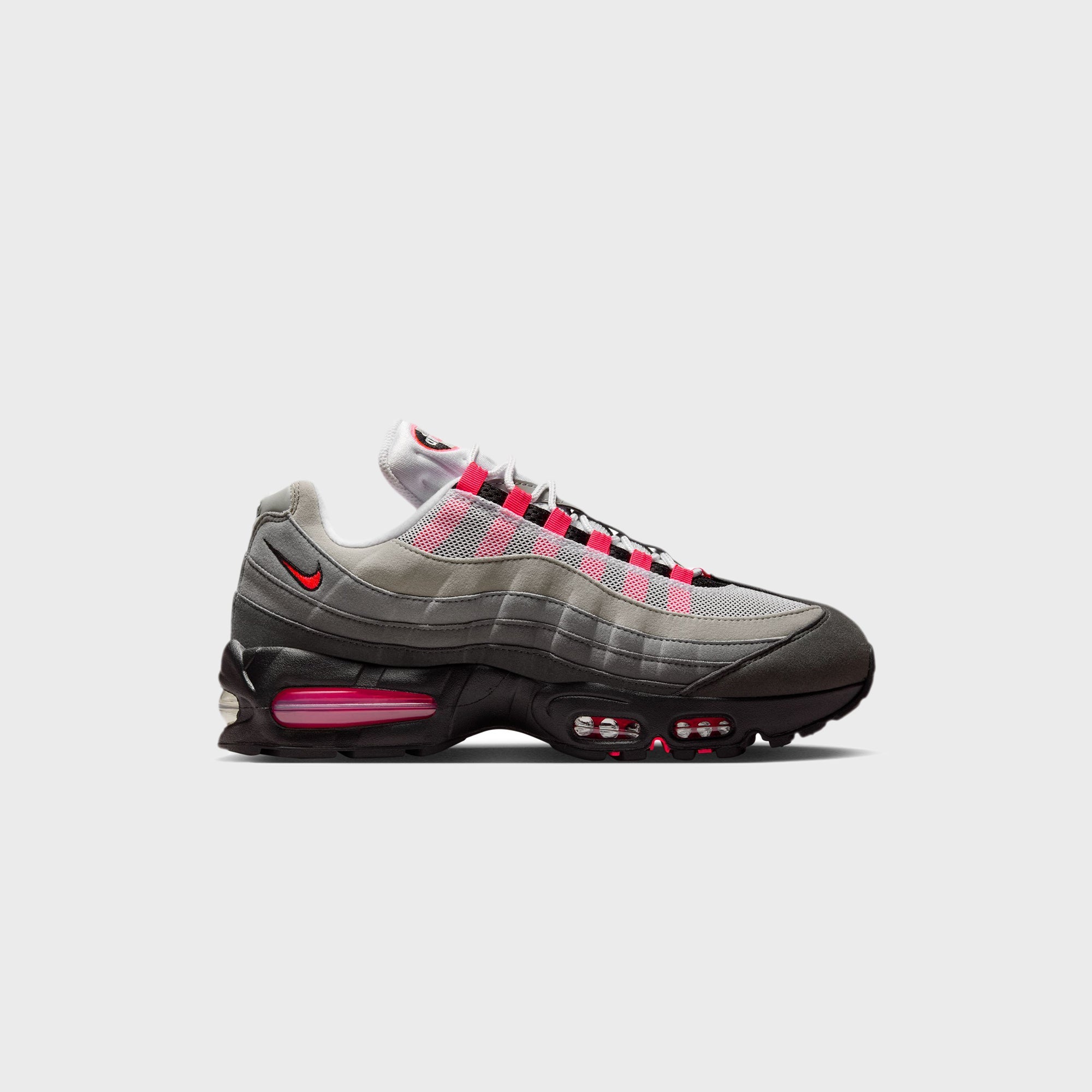 Nike Air Max 95 - Black / Solar Red / Medium Ash / Dark Pewter – Kith