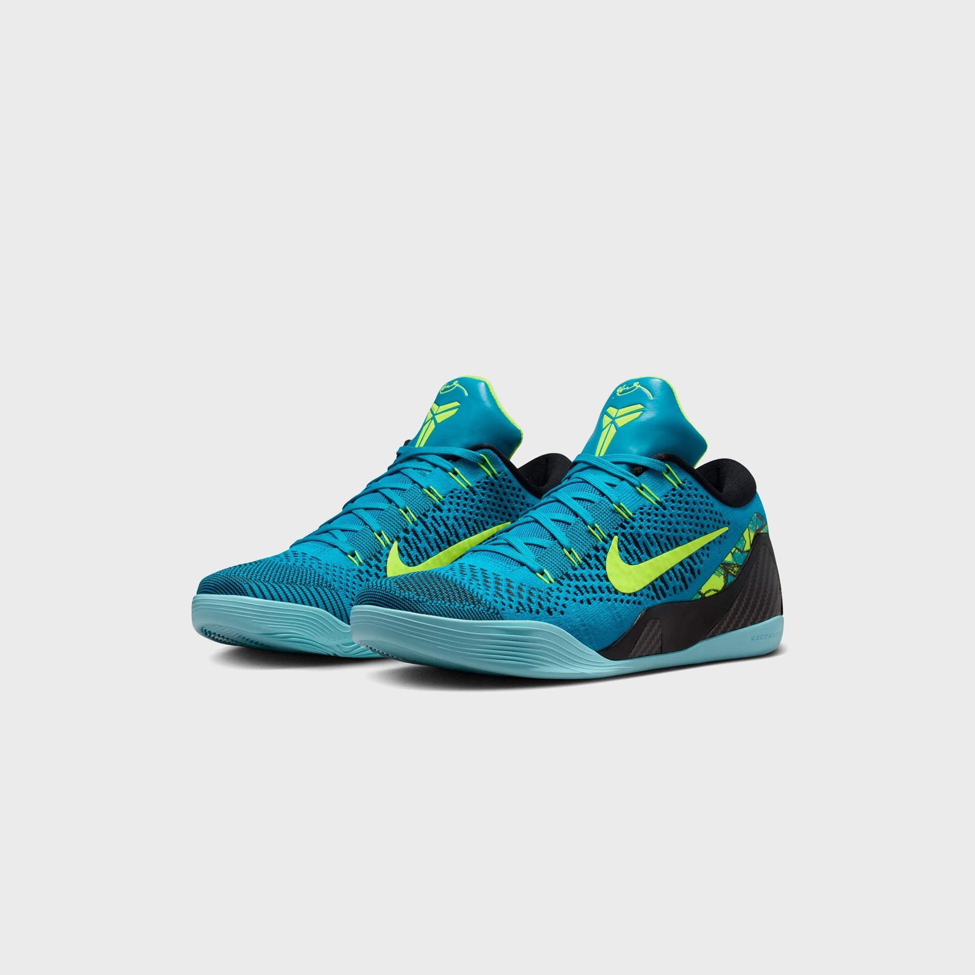 Nike Kobe 9 Elite Low Protro - Neo Turquoise / Volt / Midnight Navy