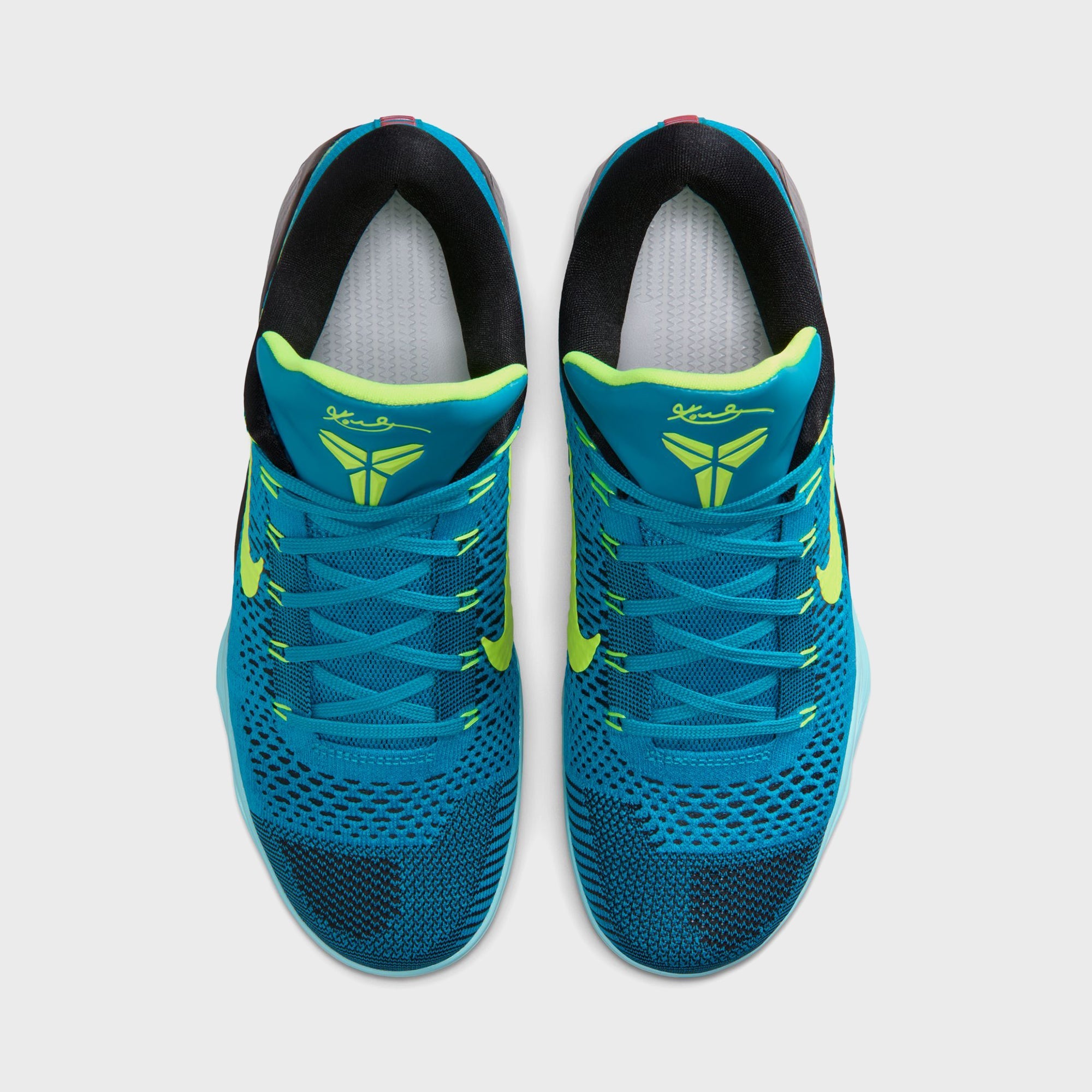 コービー9エリートkobe9 Neo Turquoise and Volt Nike Kobe 9 Elite Low Protro - Neo Turquoise / Volt / Midnight