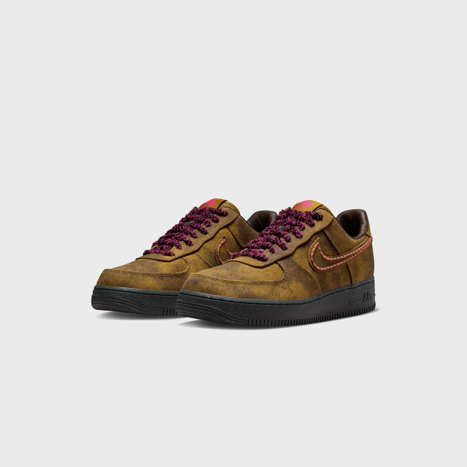 Nike Air Force 1 Boucle - Baroque Brown / Desert Moss