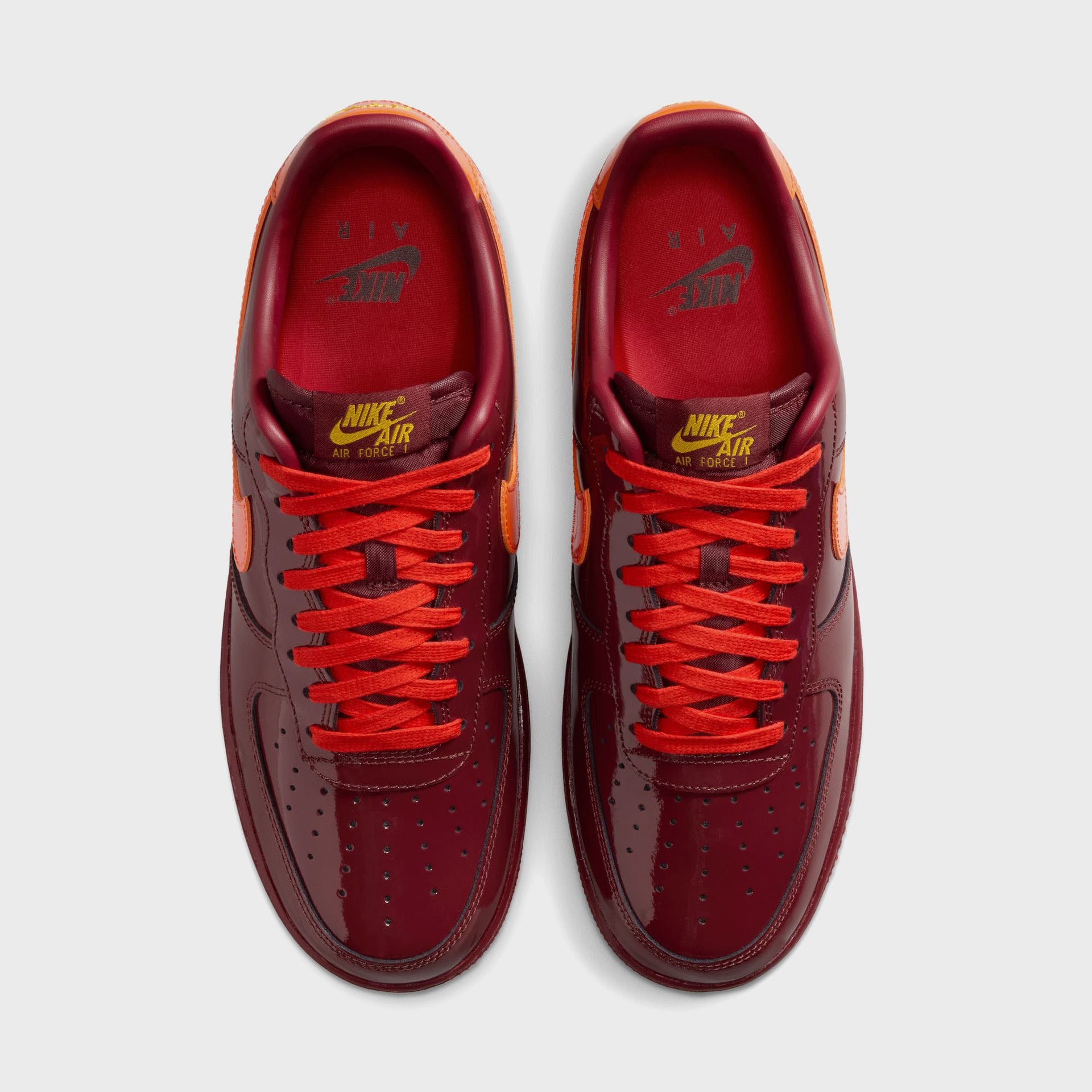 Nike Air Force 1 Low - Dark Team Red / Safety Orange