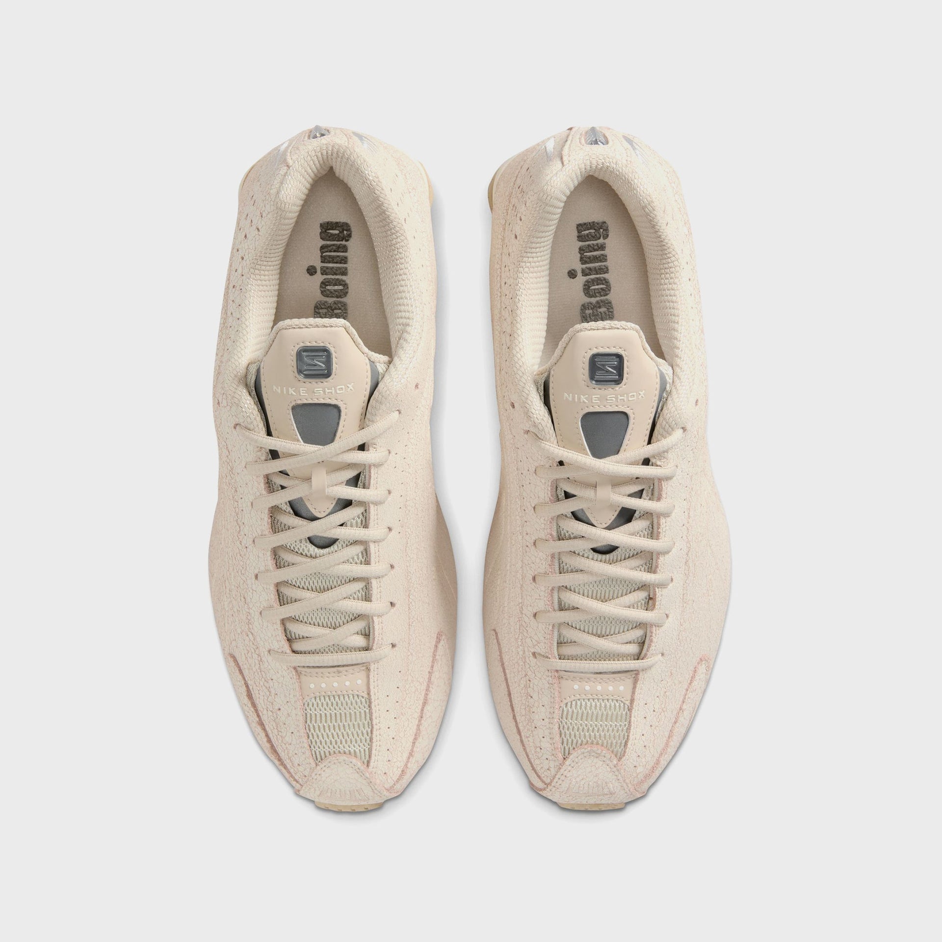 Nike Shox R4 - Natural / Metallic Silver