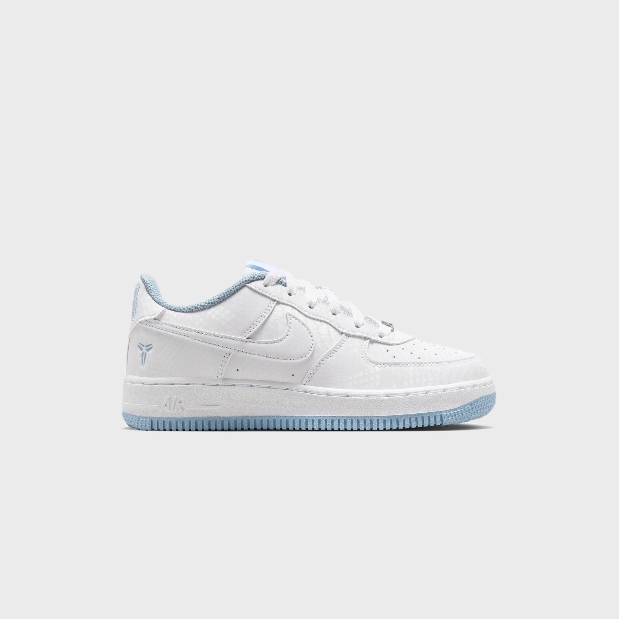 Nike GS Air Force 1 Low - White / Armoury Blue / White – Kith