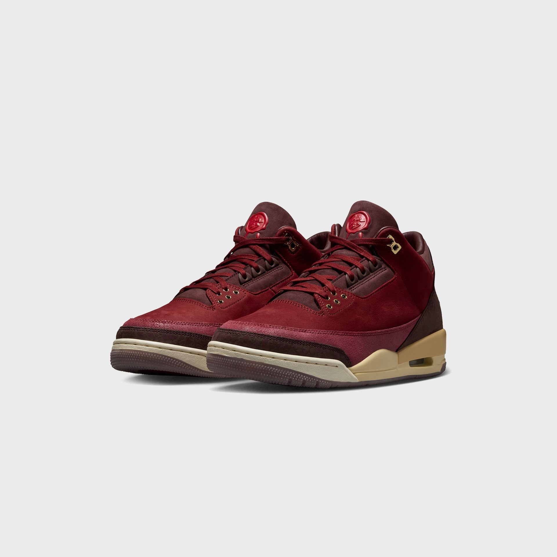 Jordan Air Jordan 3 Retro OG Premium - Team Red / Burgundy Crush