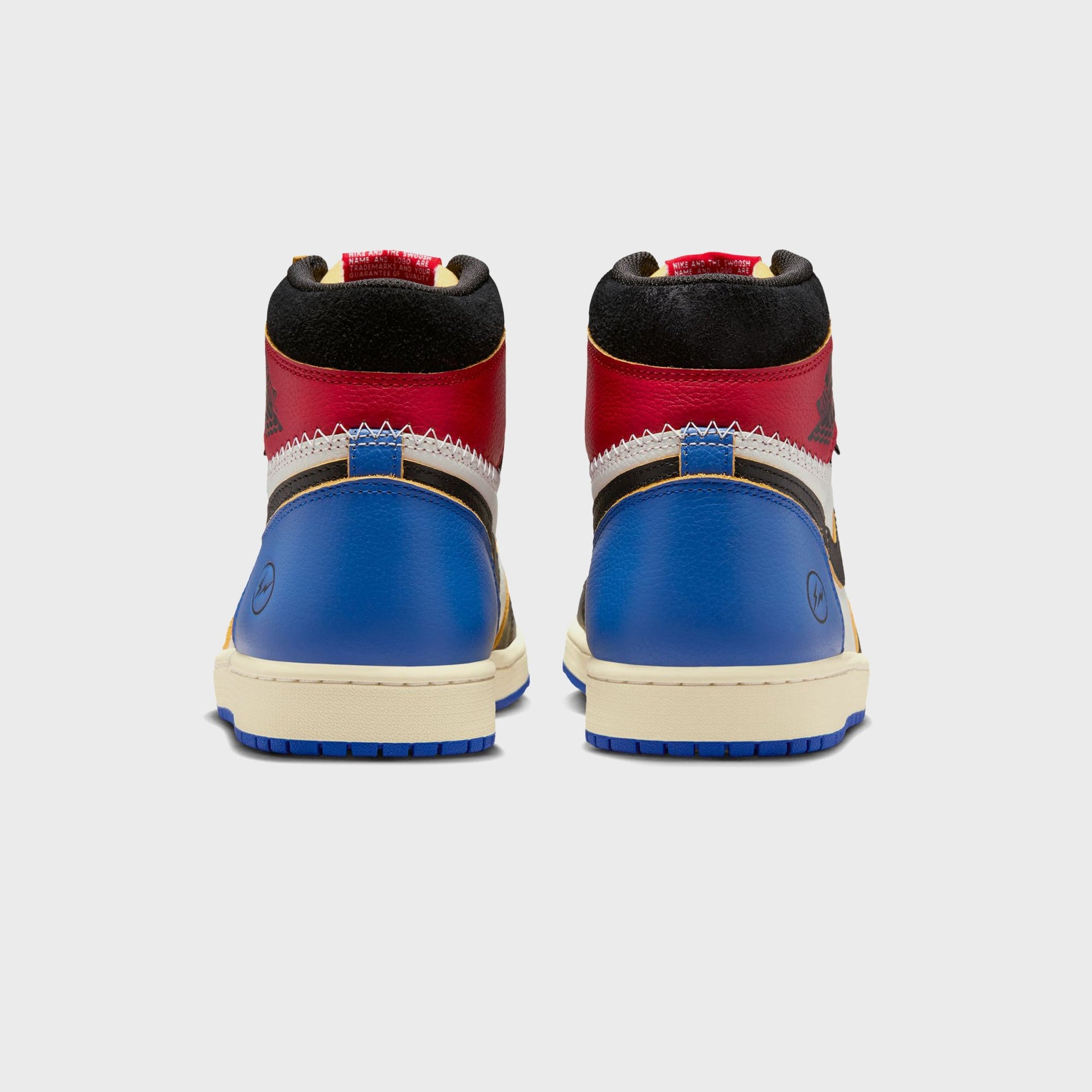Jordan x Fragment x Union LA Air Jordan 1 Retro High OG - Black / White / Varsity Red / Sport Royal