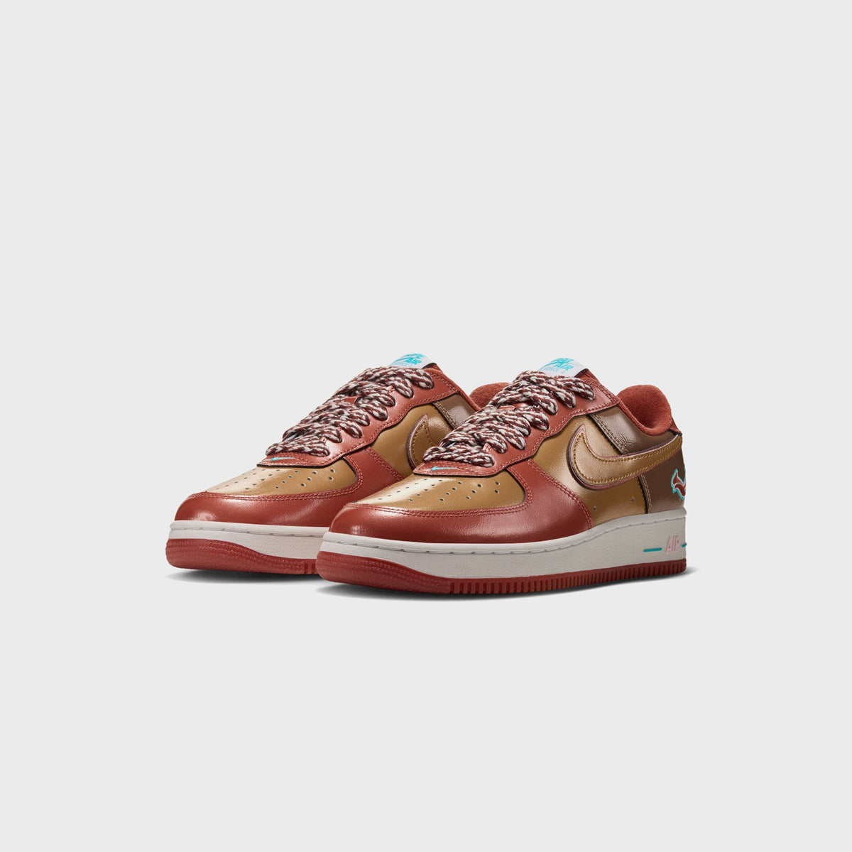 Nike x NIGO x J-Hope Air Force 1 '01 - Burnt Sunrise / Metallic Gold
