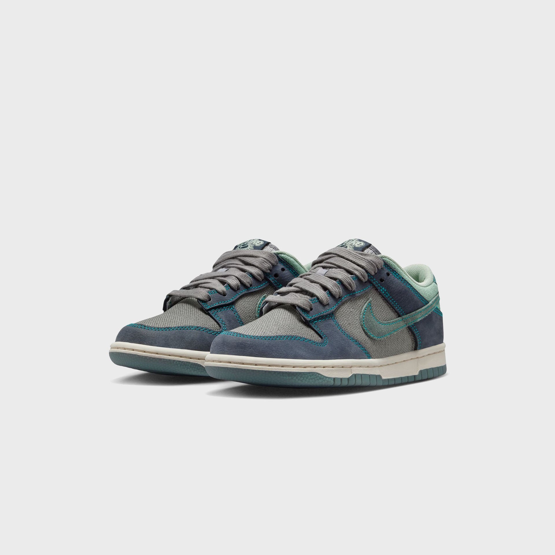 Nike GS Dunk Low LV8 1 - Pencil Point / Dark Obsidian / Steam / Mineral Slate