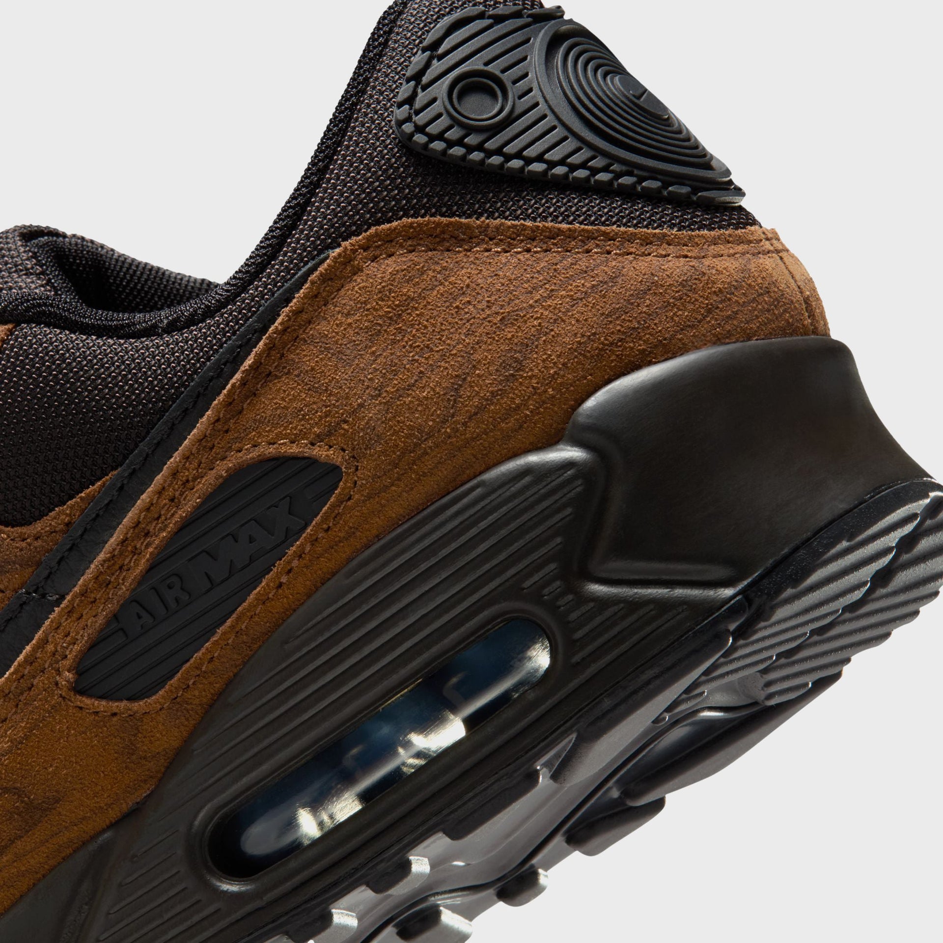 Nike Air Max 90 Premium - Light British Tan / Black / Velvet Brown