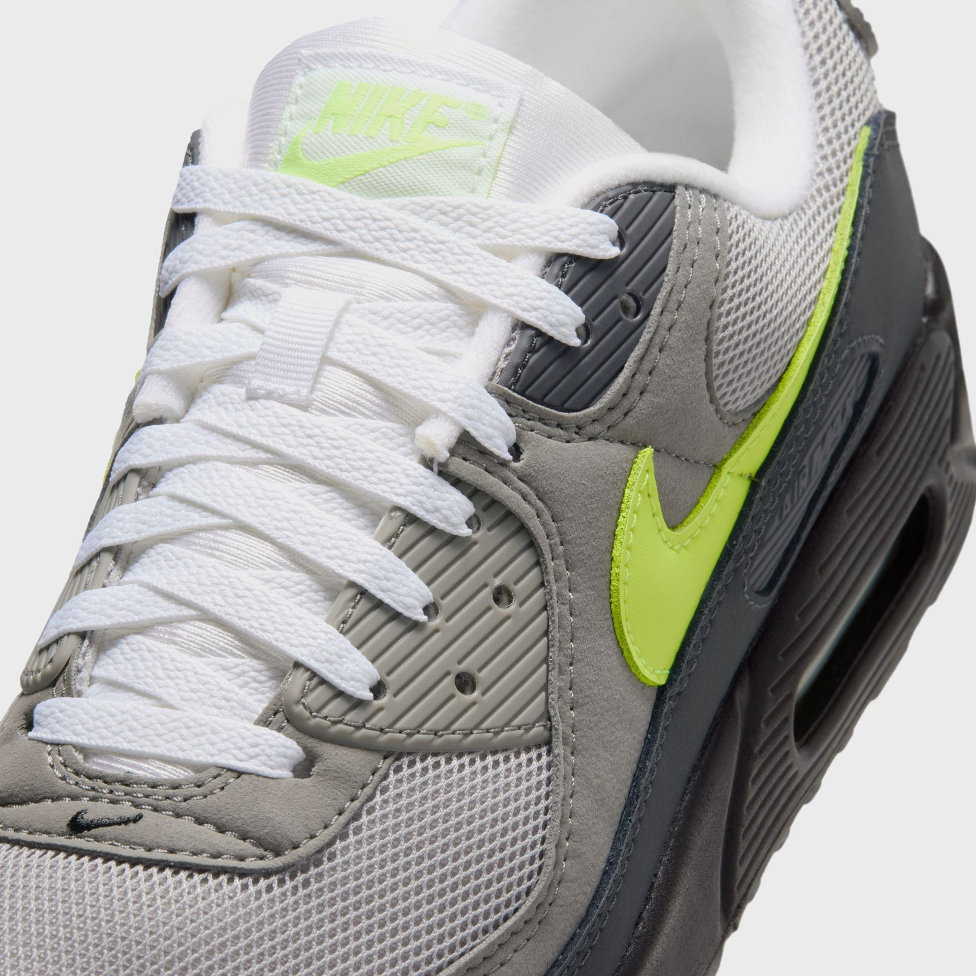 Nike Air Max 90 - Black / Anthracite / Light Charcoal / Neon Yellow