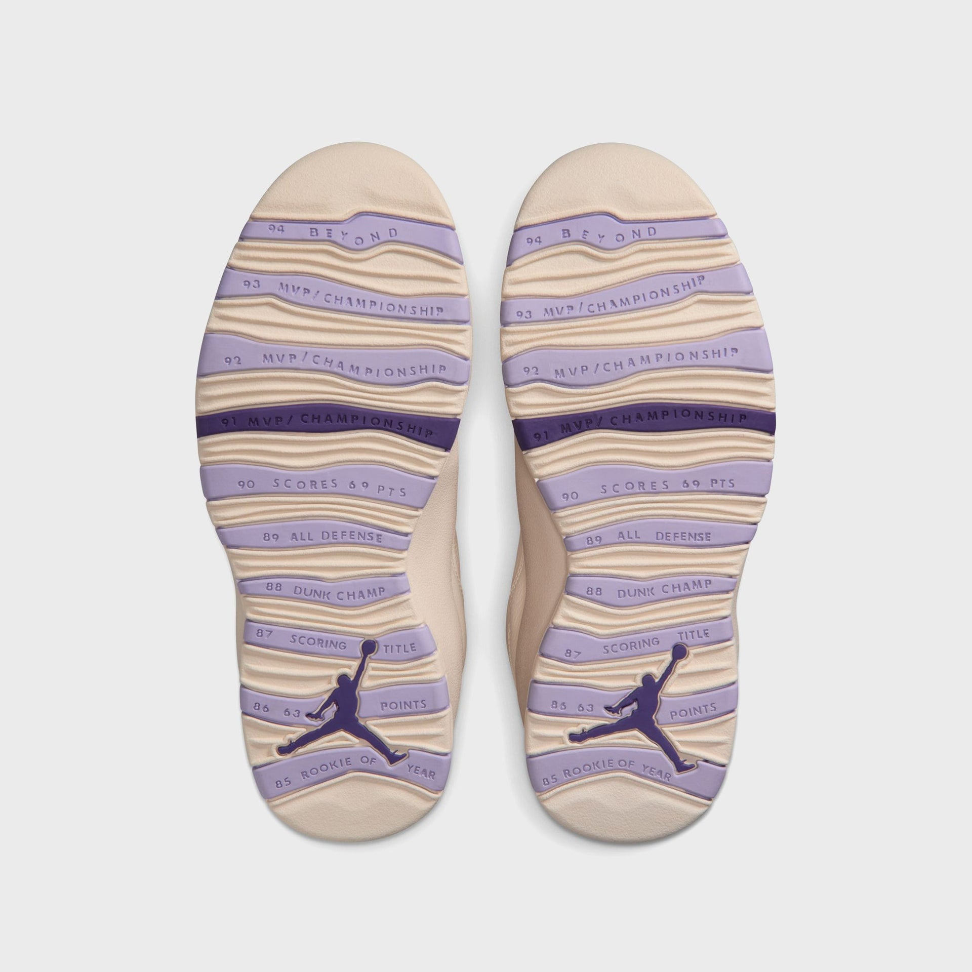 Jordan WMNS Air Jordan 10 - Chalk / Hydrangeas / Wild Grape