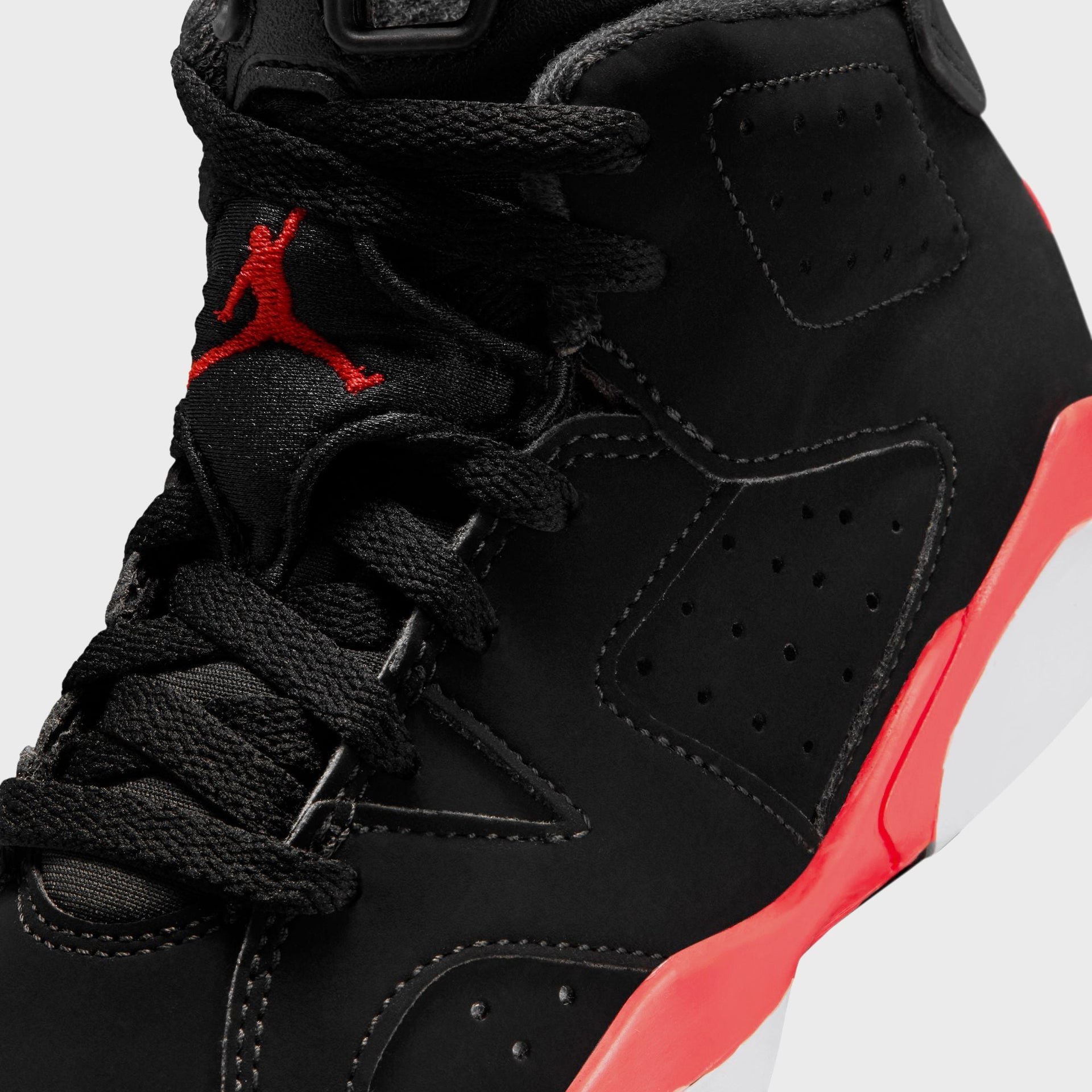 Jordan PS Air Jordan 6 Retro - Black / Light Crimson