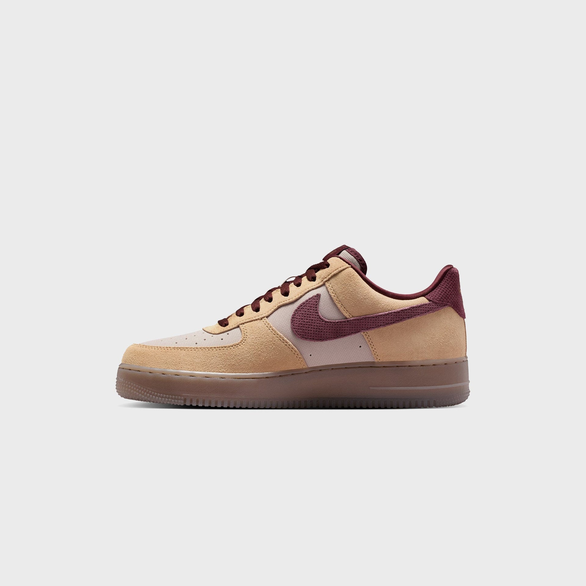 Nike Air Force 1 '07 Premium - Linen / Burgundy Crush / Moon Particle