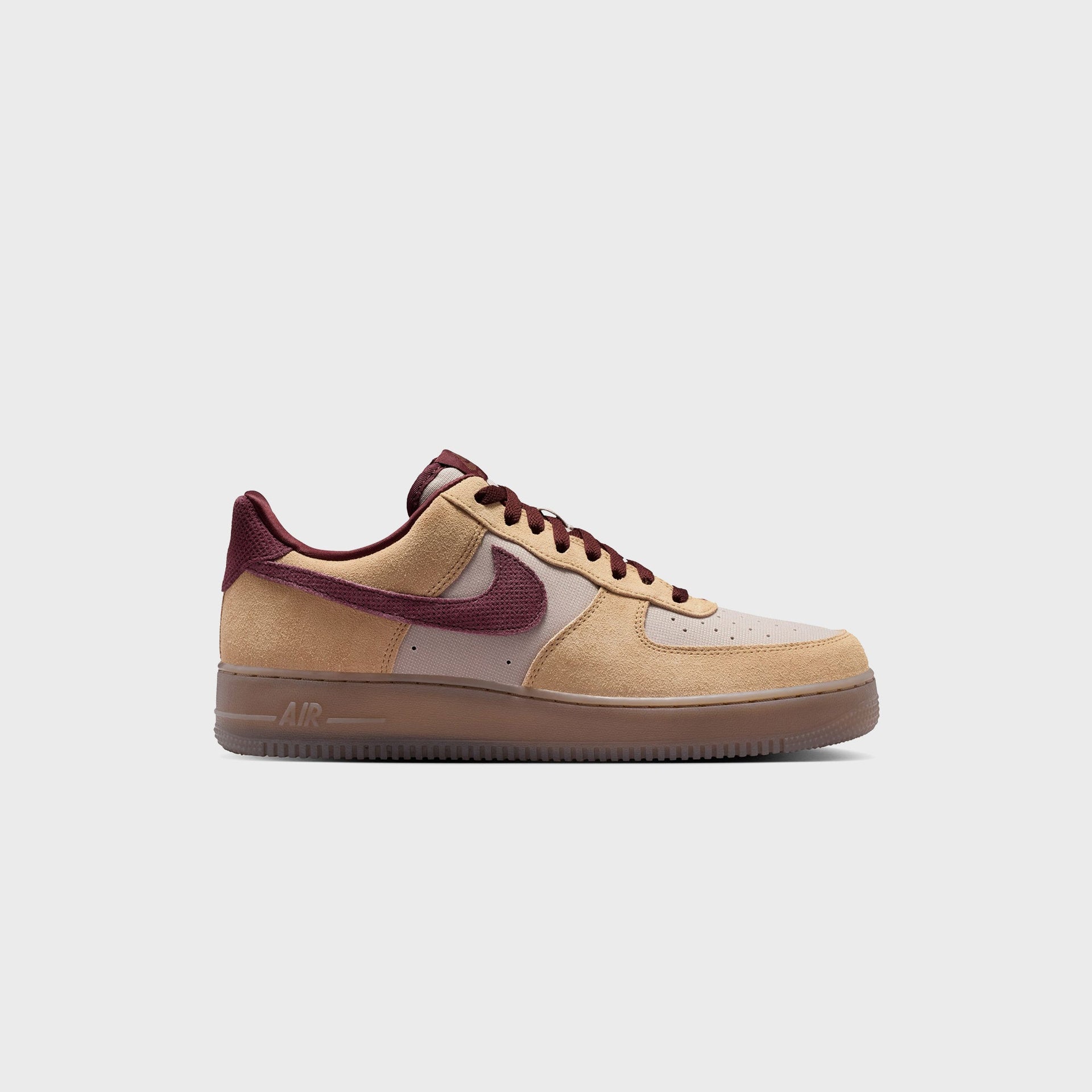 Nike Air Force 1 '07 Premium - Linen / Burgundy Crush / Moon Particle