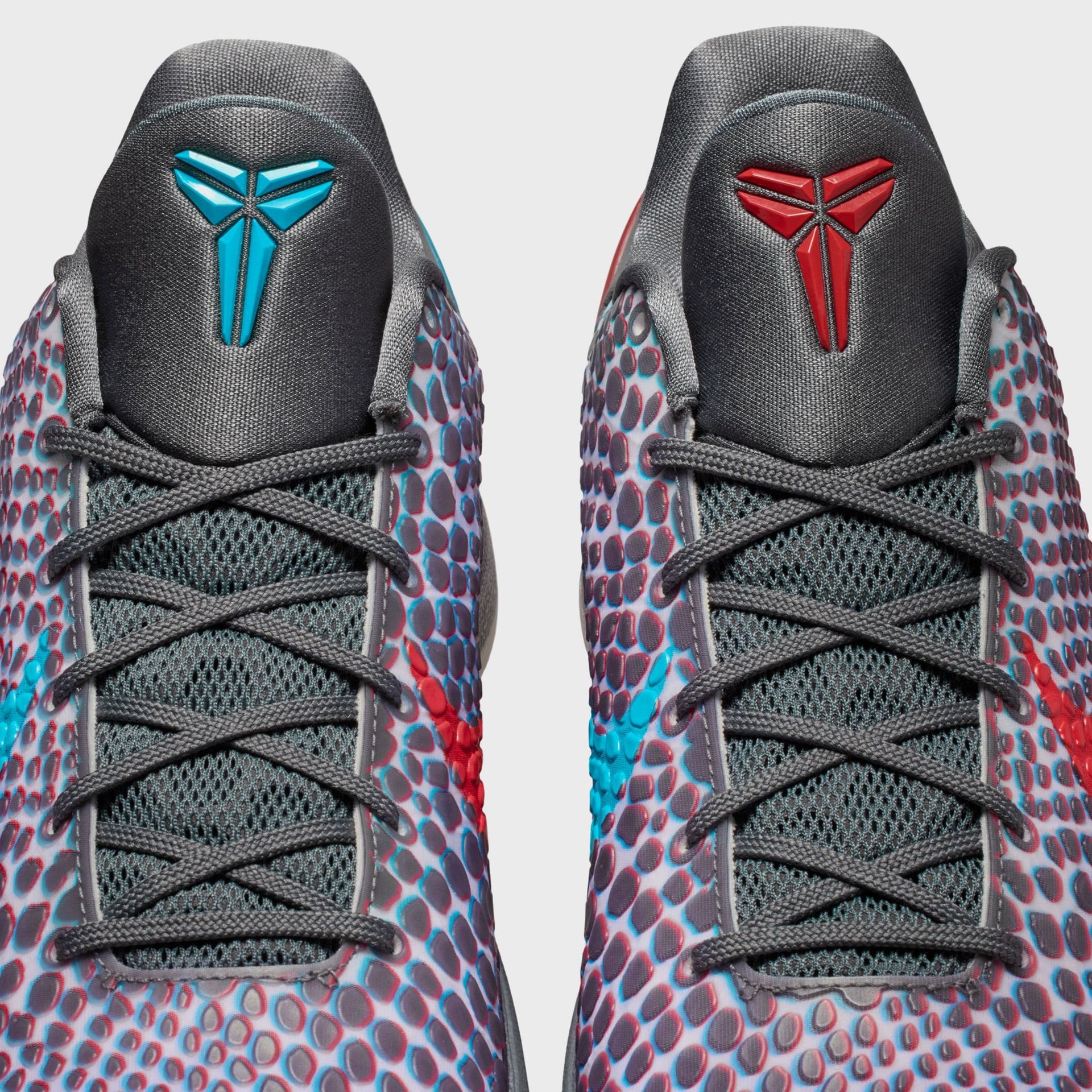 Nike Kobe 6 Protro - Dark Grey / Chlorine Blue / Daring Red