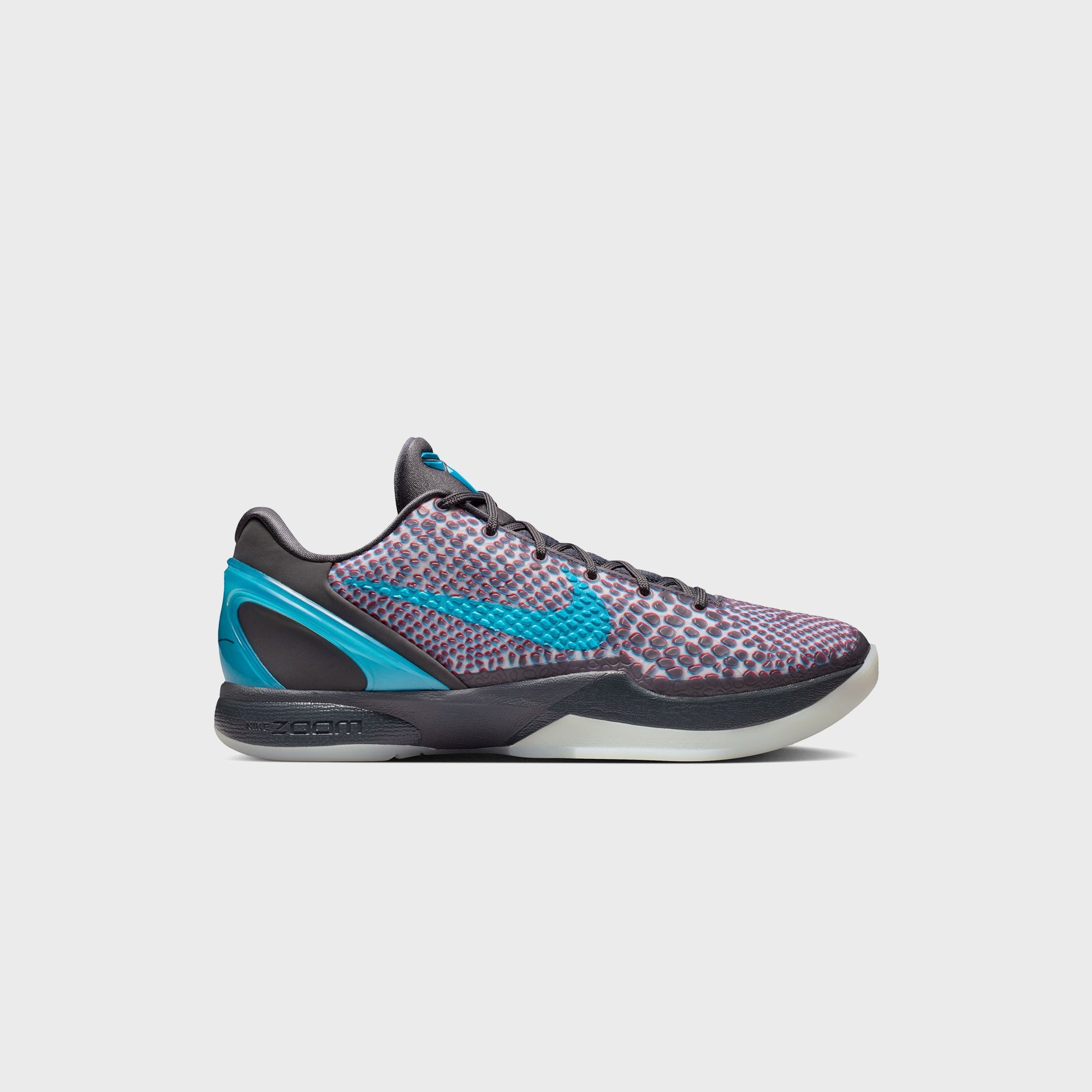 kith マルチカラーパッチワークショートNIKEシュプリーム NIKE Nike Kobe 6 Protro - Dark Grey / Chlorine Blue / Daring Red – Kith