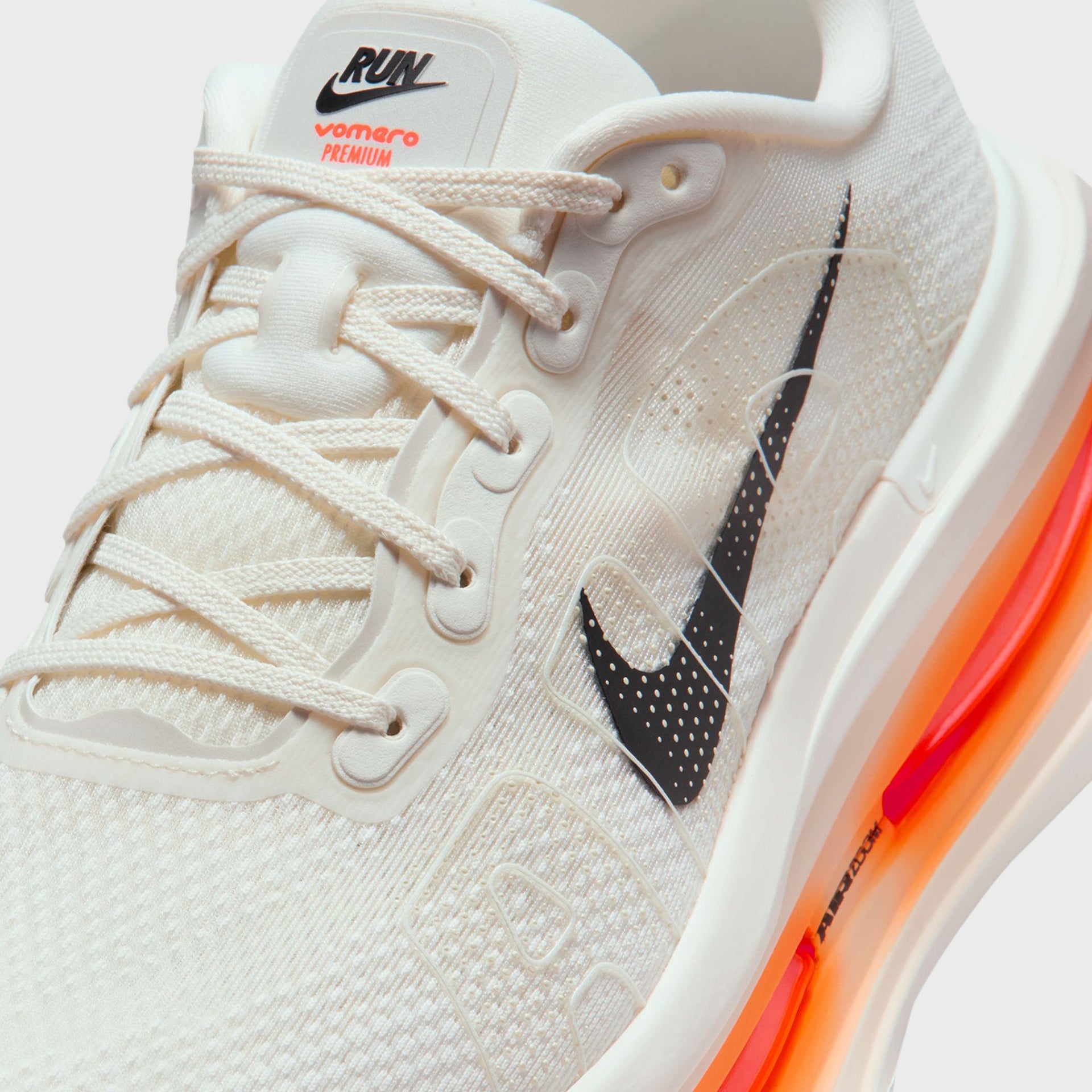 Nike Vomero Premium - Sail / Black / Coconut Milk / Total Orange