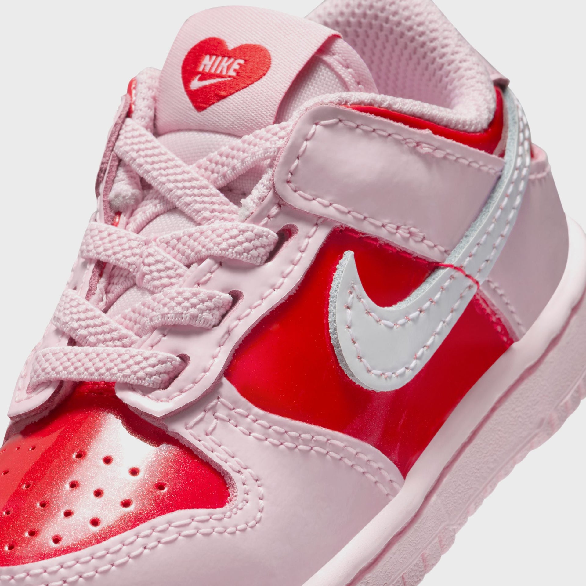 Nike TD Dunk Low - Pink Foam / Summit White / Light Crimson