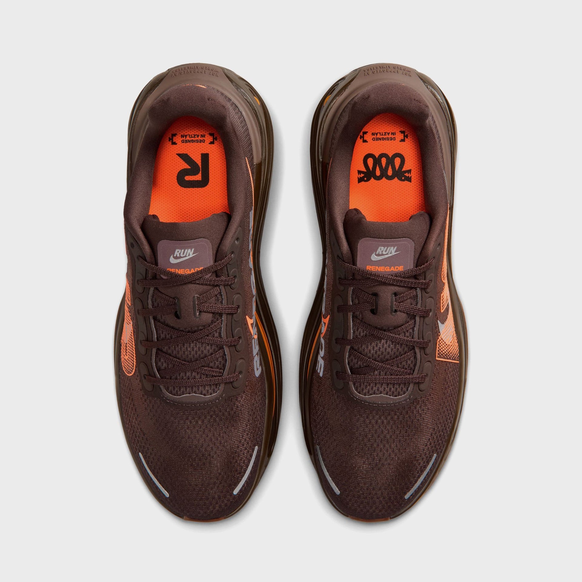 Nike x Renegade Running Vomero Premium - Brown Basalt / Hyper Crimson / Total Orange