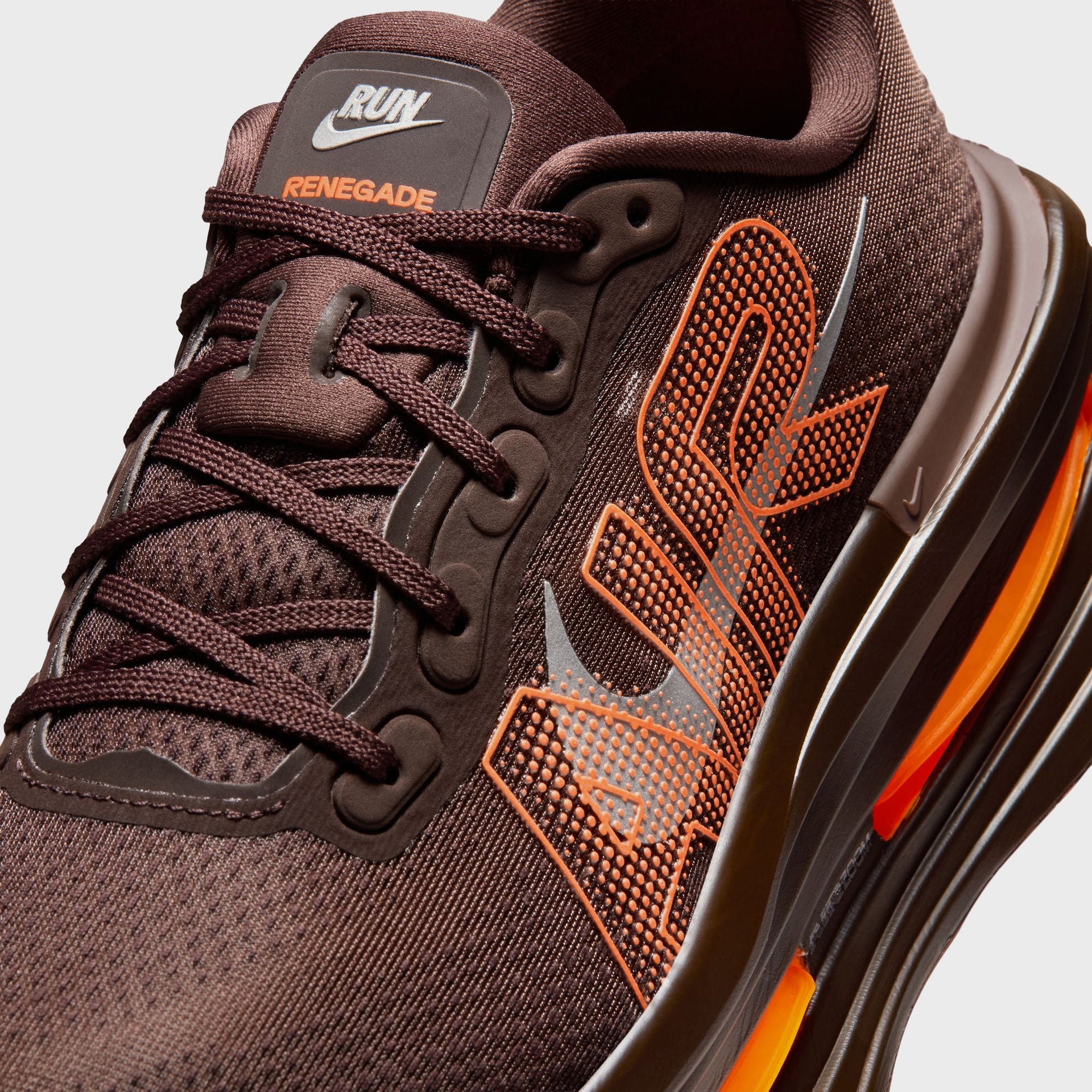 Nike x Renegade Running Vomero Premium - Brown Basalt / Hyper Crimson / Total Orange